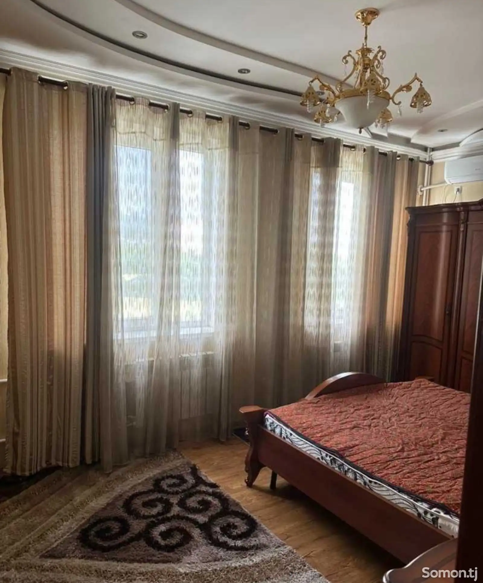 3-комн. квартира, 8 этаж, 100м², Сомони-3