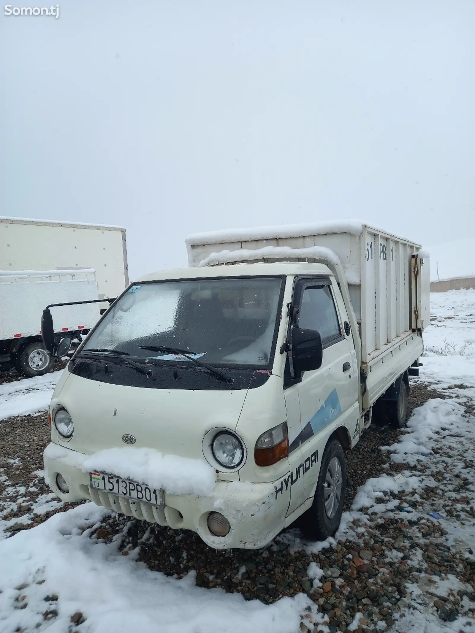 Бортовой автомобиль Hyundai Porter, 2002-1