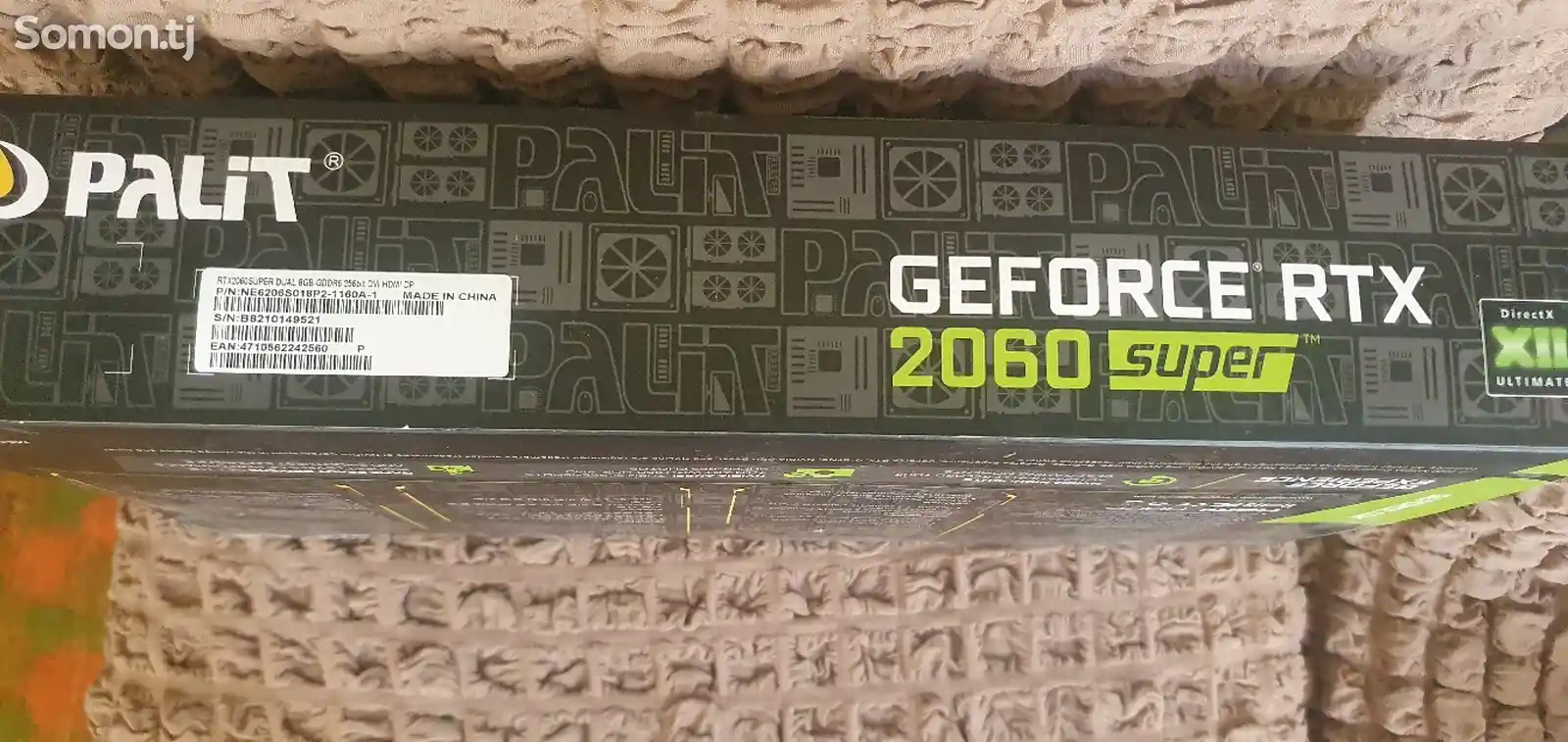 Видеокарта GeForce rtx 2060 dual 8 g-2