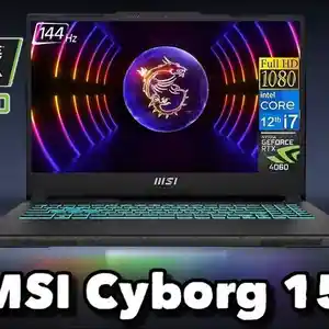 Игровой Ноутбук MSI Cyborg 15 Core i7-12700H / RTX 4050 6GB / 8GB / 512G / 144Hz