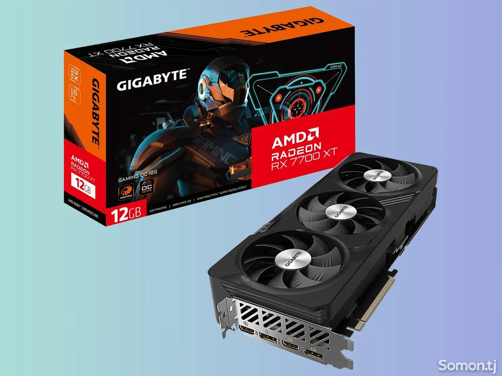 Видеокартa Gigabyte gaming oc rx 7700xt 12G на заказ-1