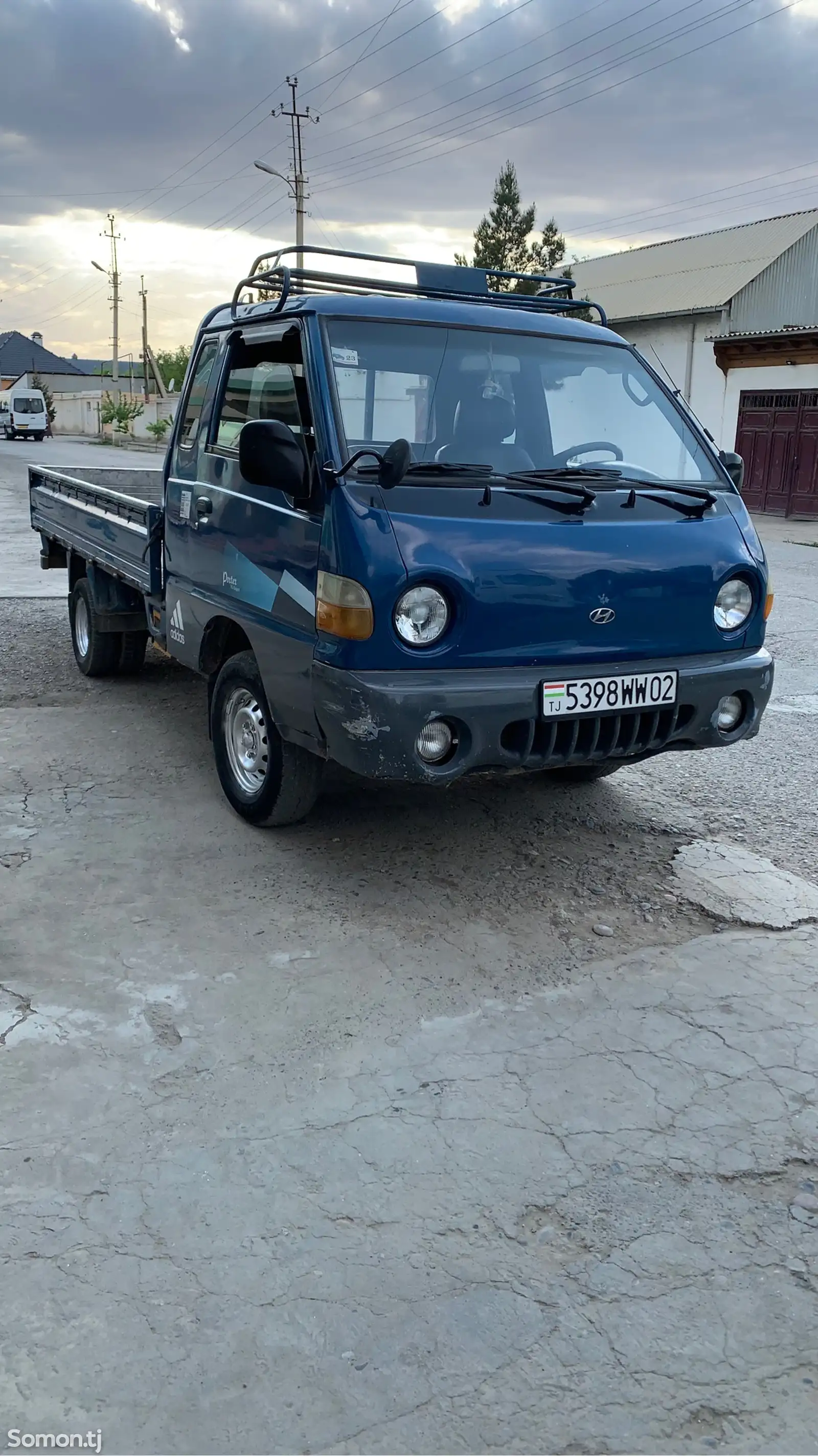 Бортовой автомобиль Hyundai Porter, 2002-1