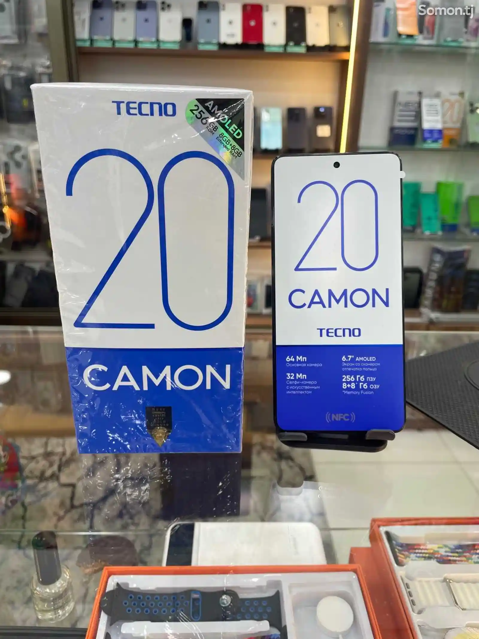 Tecno Camon 20, 8/256 gb, Black-1