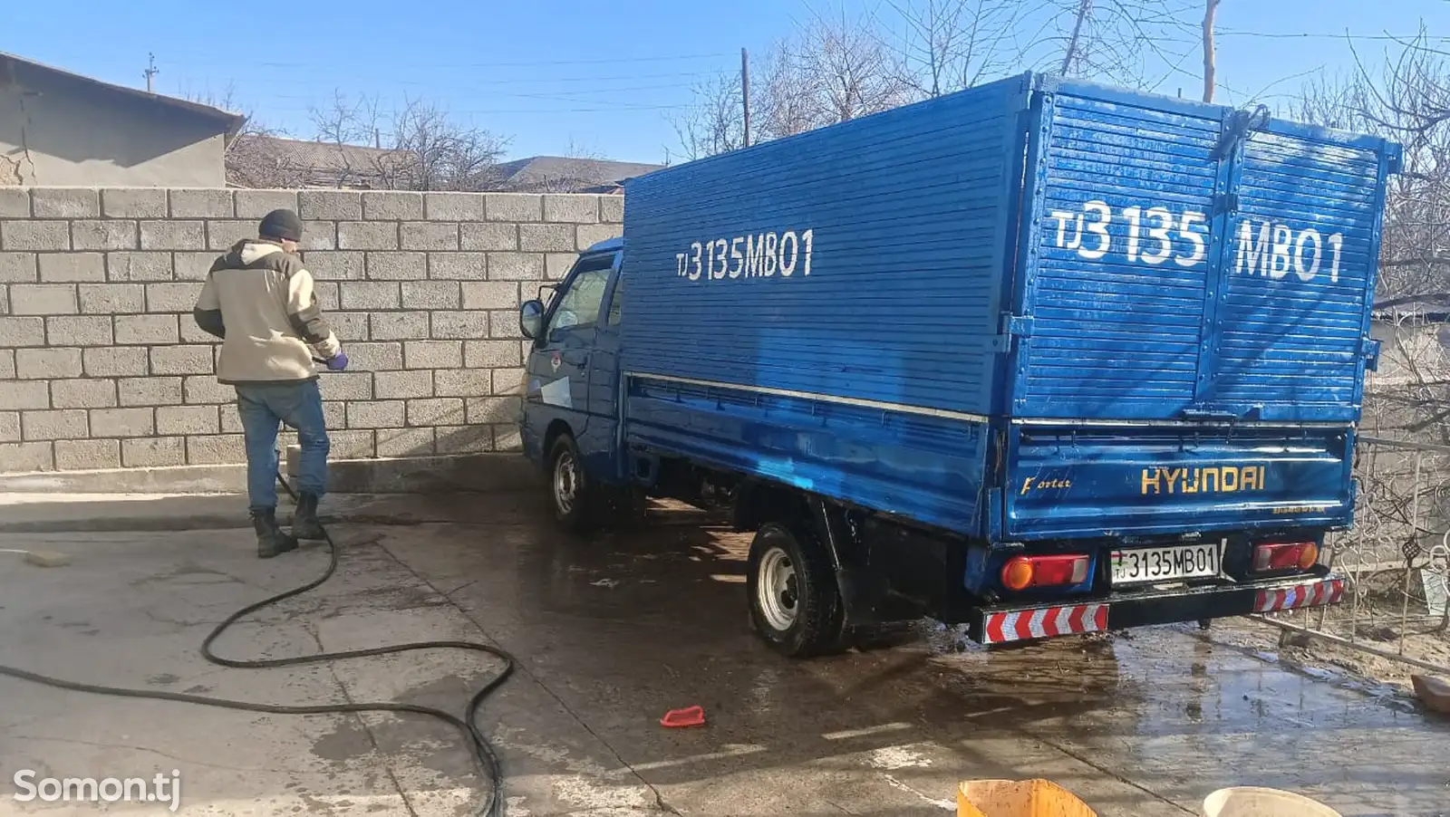 Бортовой автомобиль Hyundai Porter, 2000-4