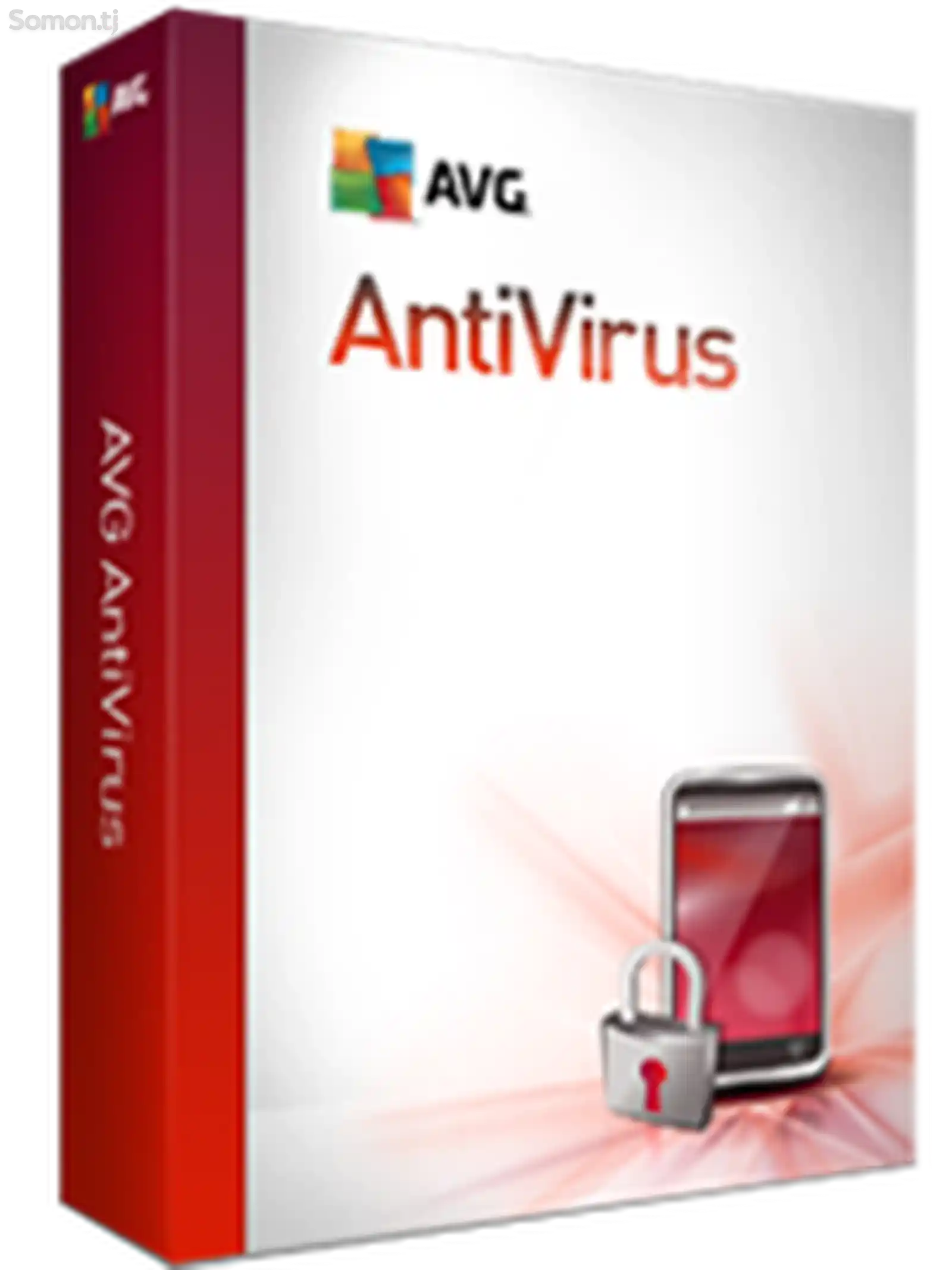 Антивирус AVG AntiVirus for Android Pro - барои 1 мобайл, 1 сол