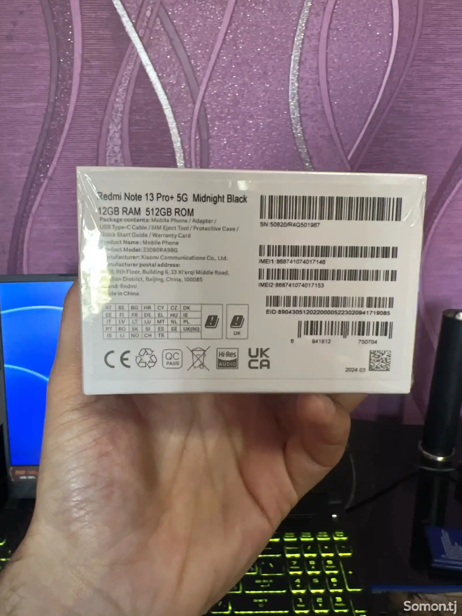 Xiaomi Redmi Note 13pro+ 5G 12/512-2