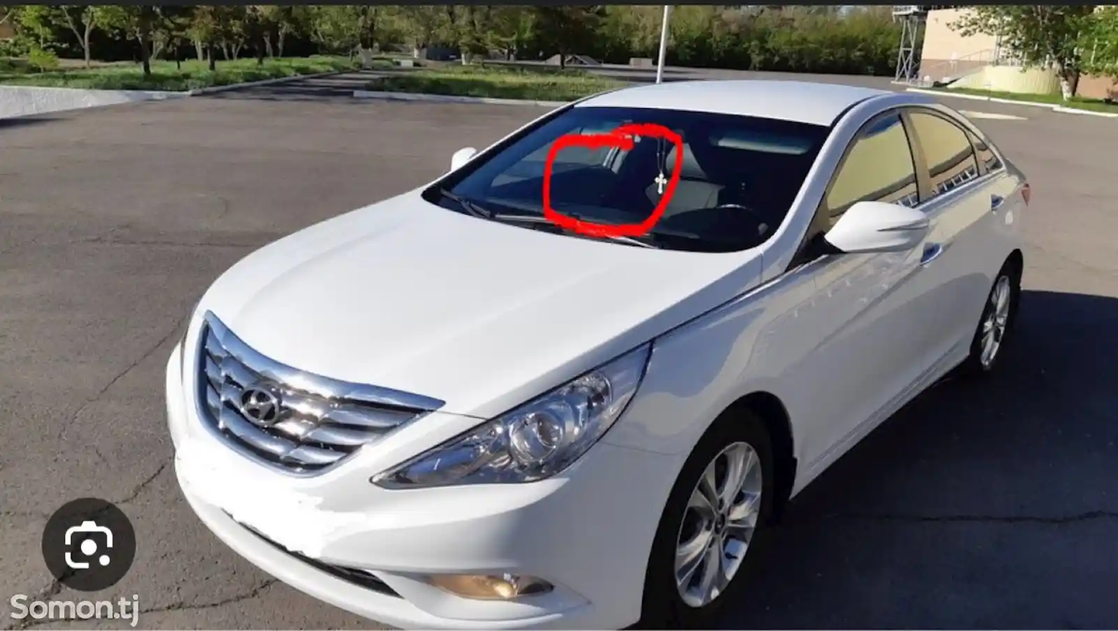 Стекло Лобовое от Hyundai Sonata 2011-2