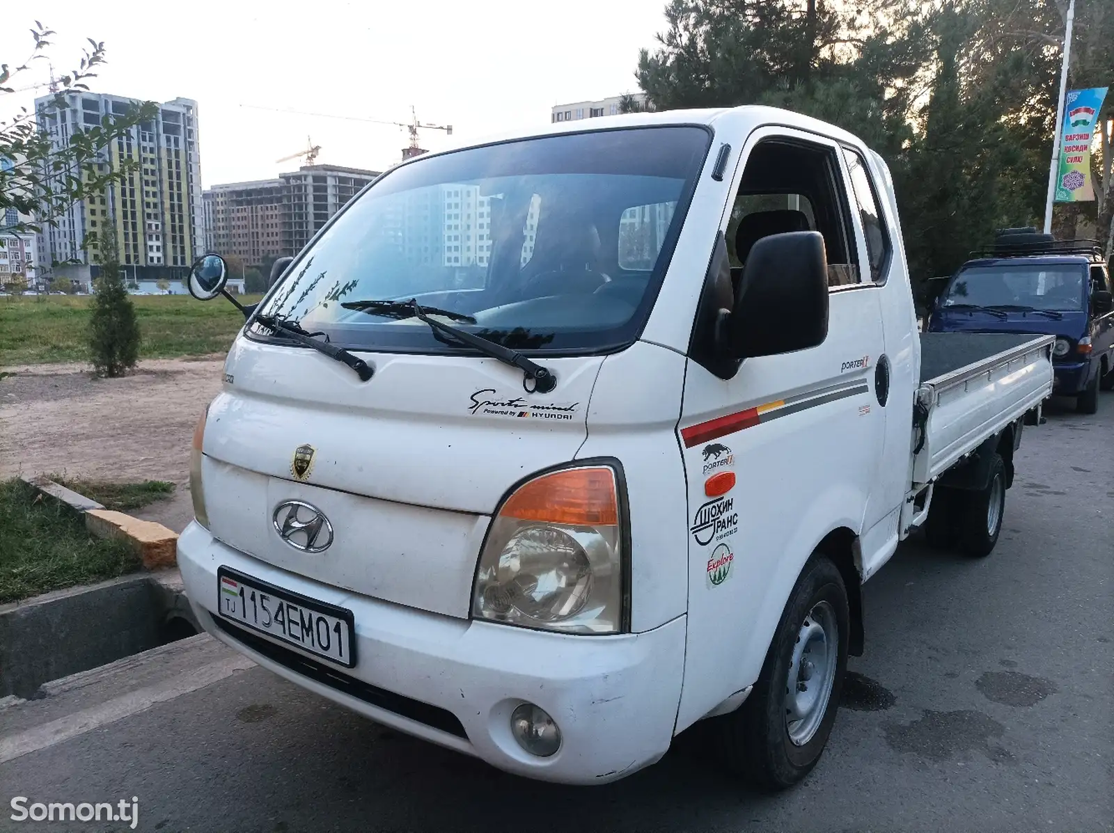 Бортовой автомобиль Hyundai Porter 2, 2004-2