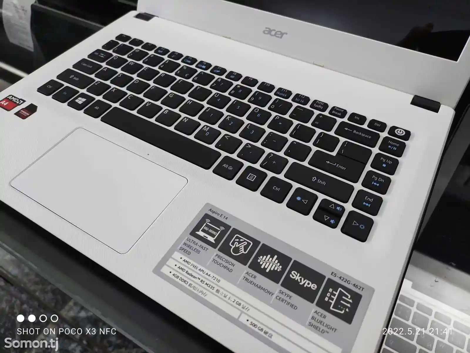 Ноутбук Acer Aspire E5-422G AMD A4-7210 4GB/128GB-5