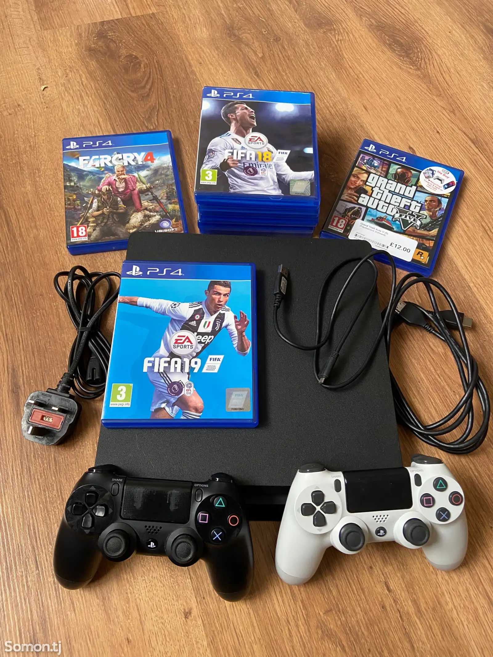 Игровая приставка ps4-1