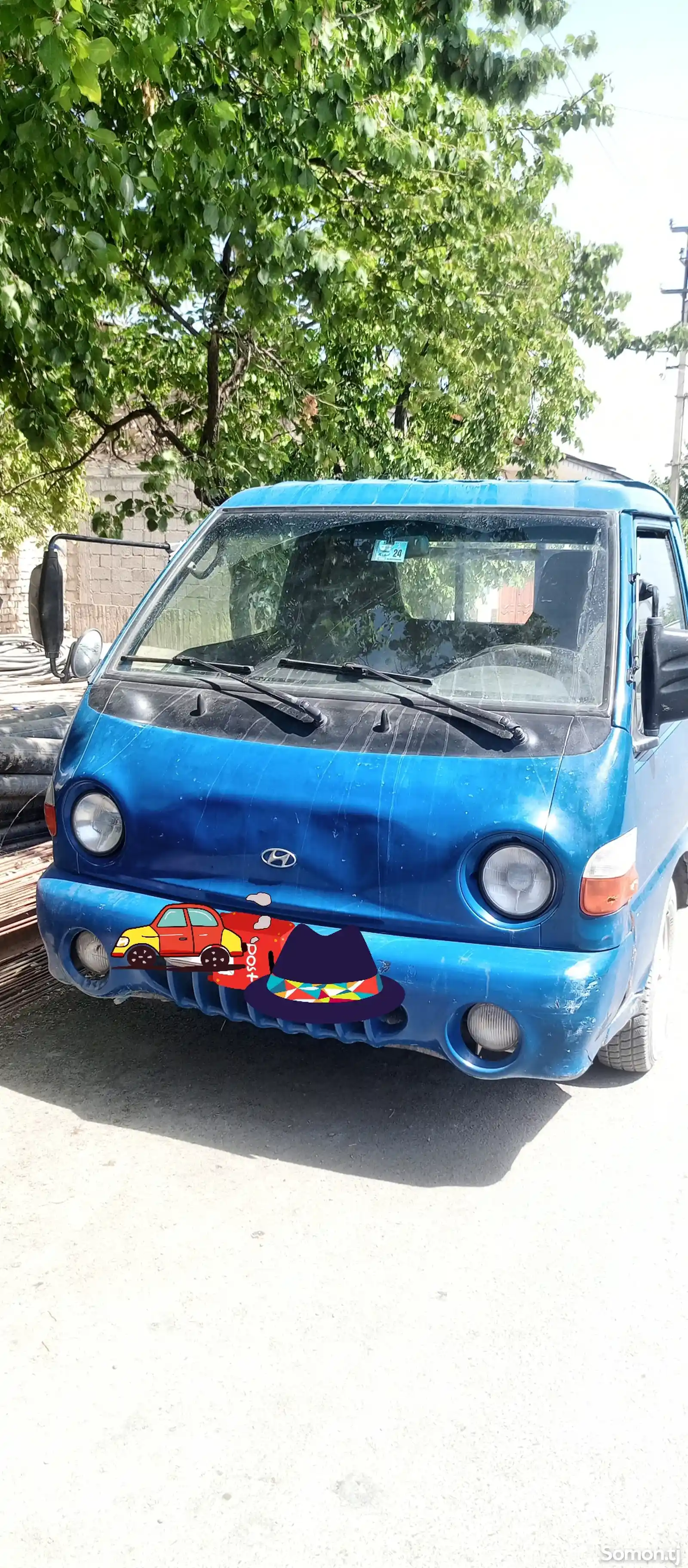 Бортовой автомобиль Hyundai Porter, 1999-1