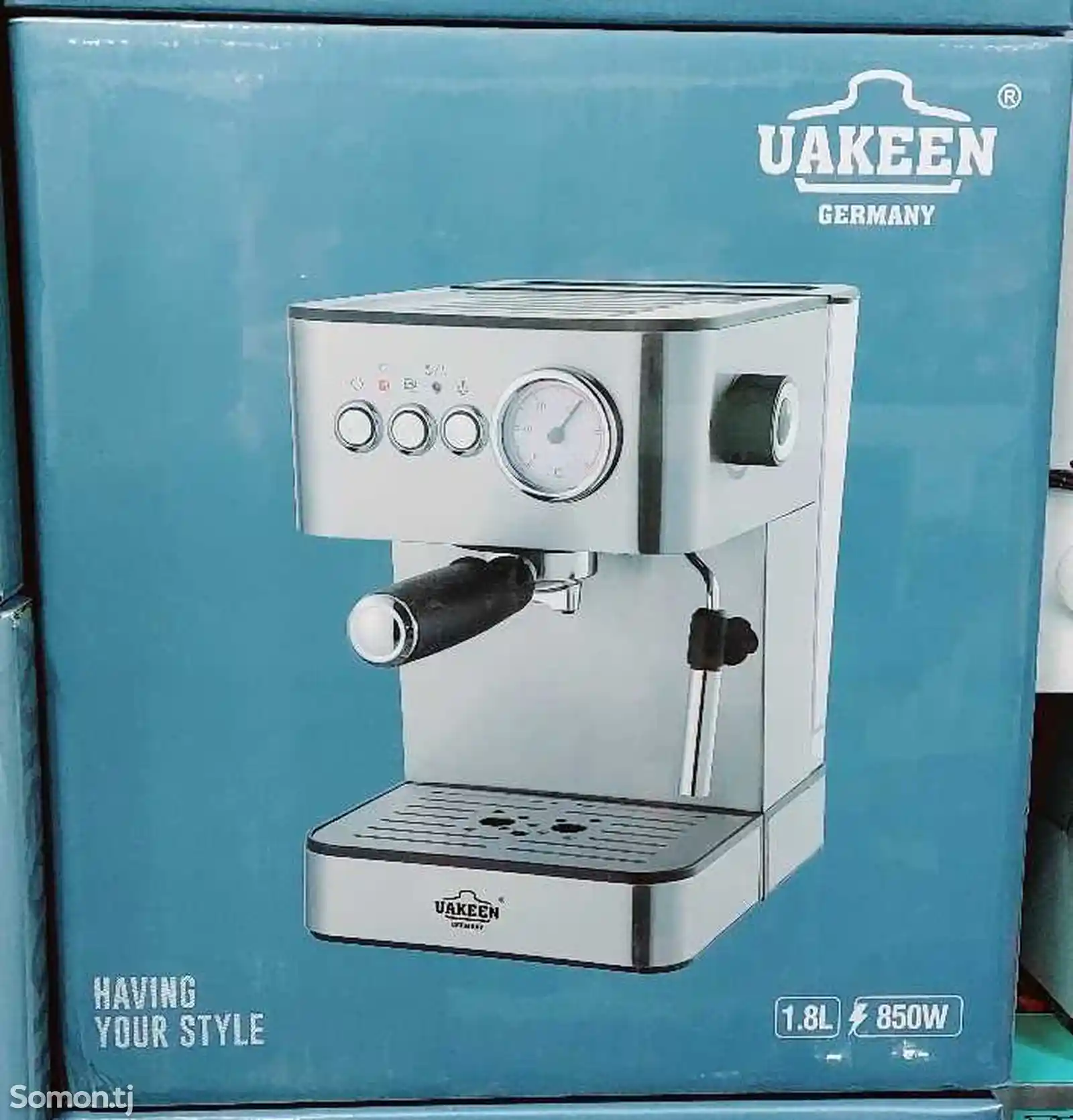 Кофеварка vakeen-850w 1.8л-1