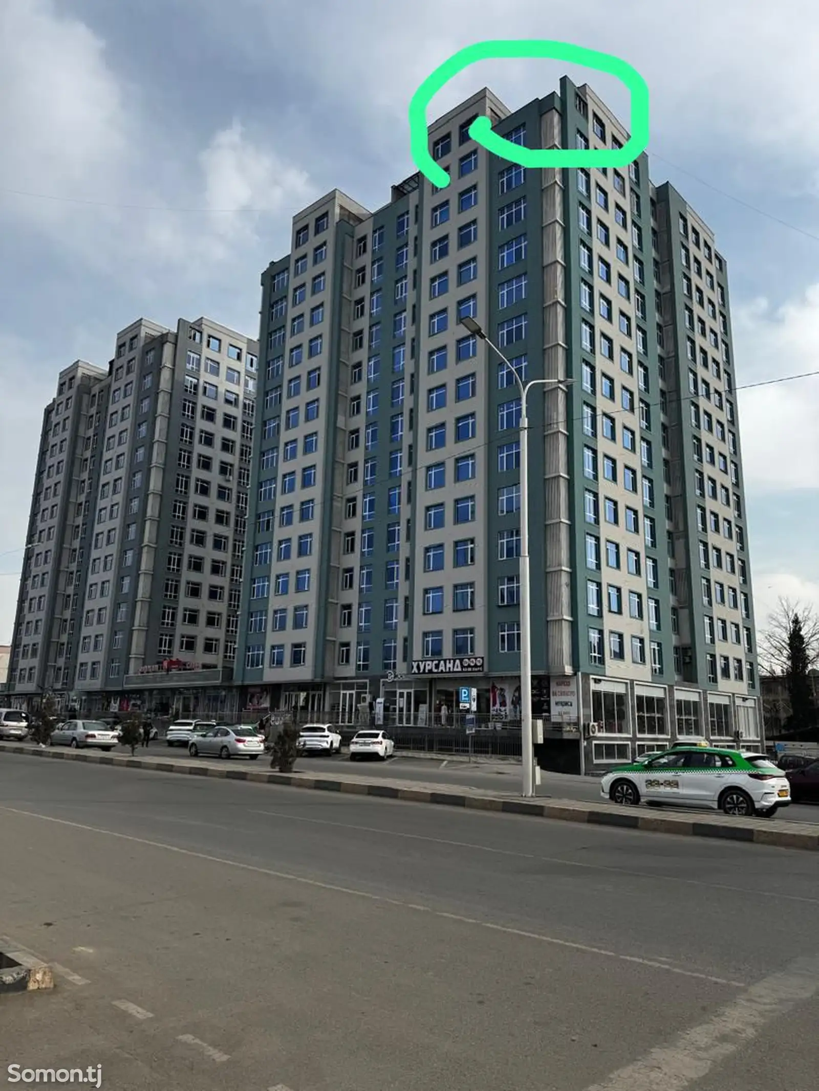 3-комн. квартира, 15 этаж, 105 м², Сино-1