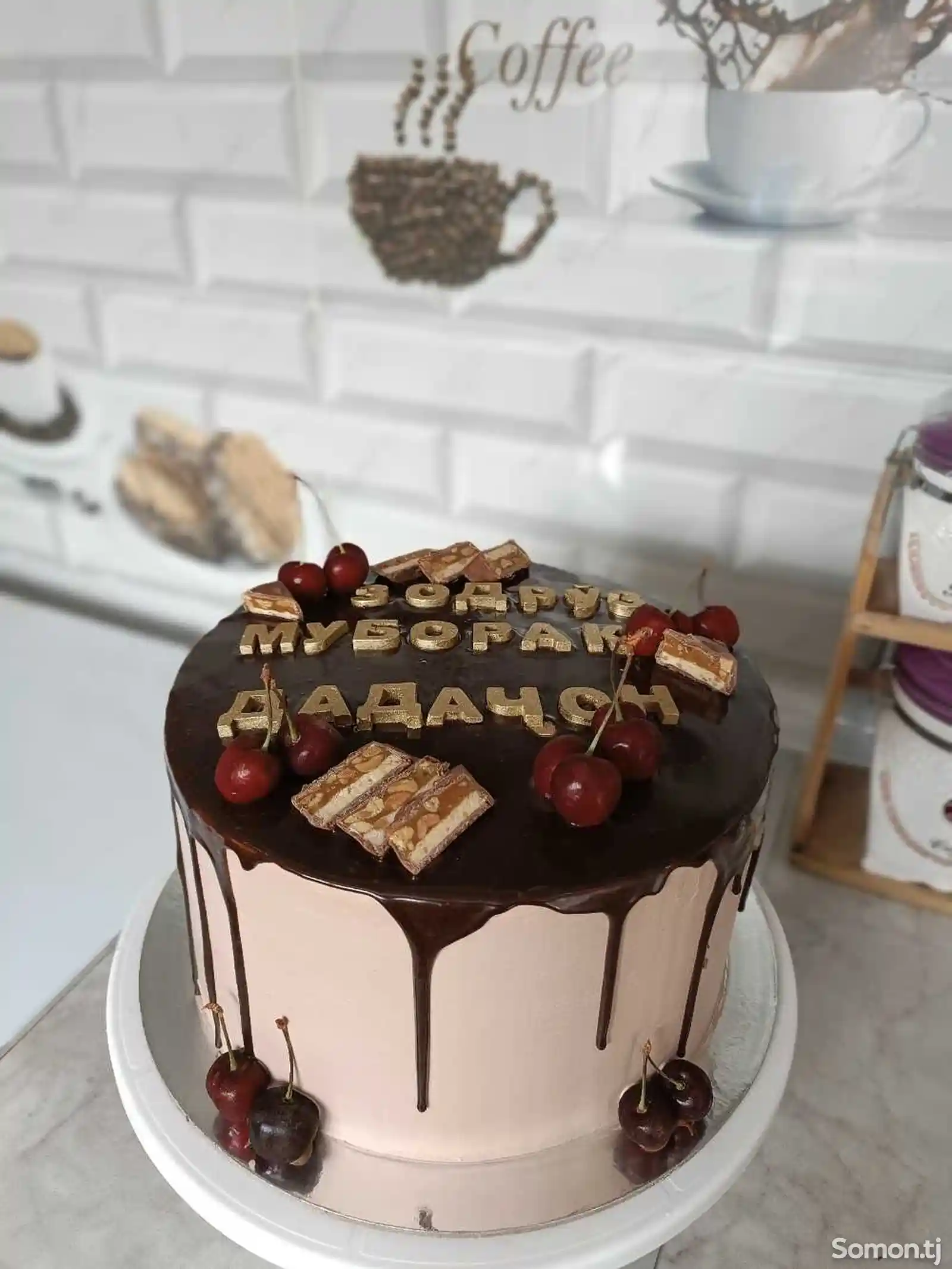 Торт Шоколад Вишня на заказ-2