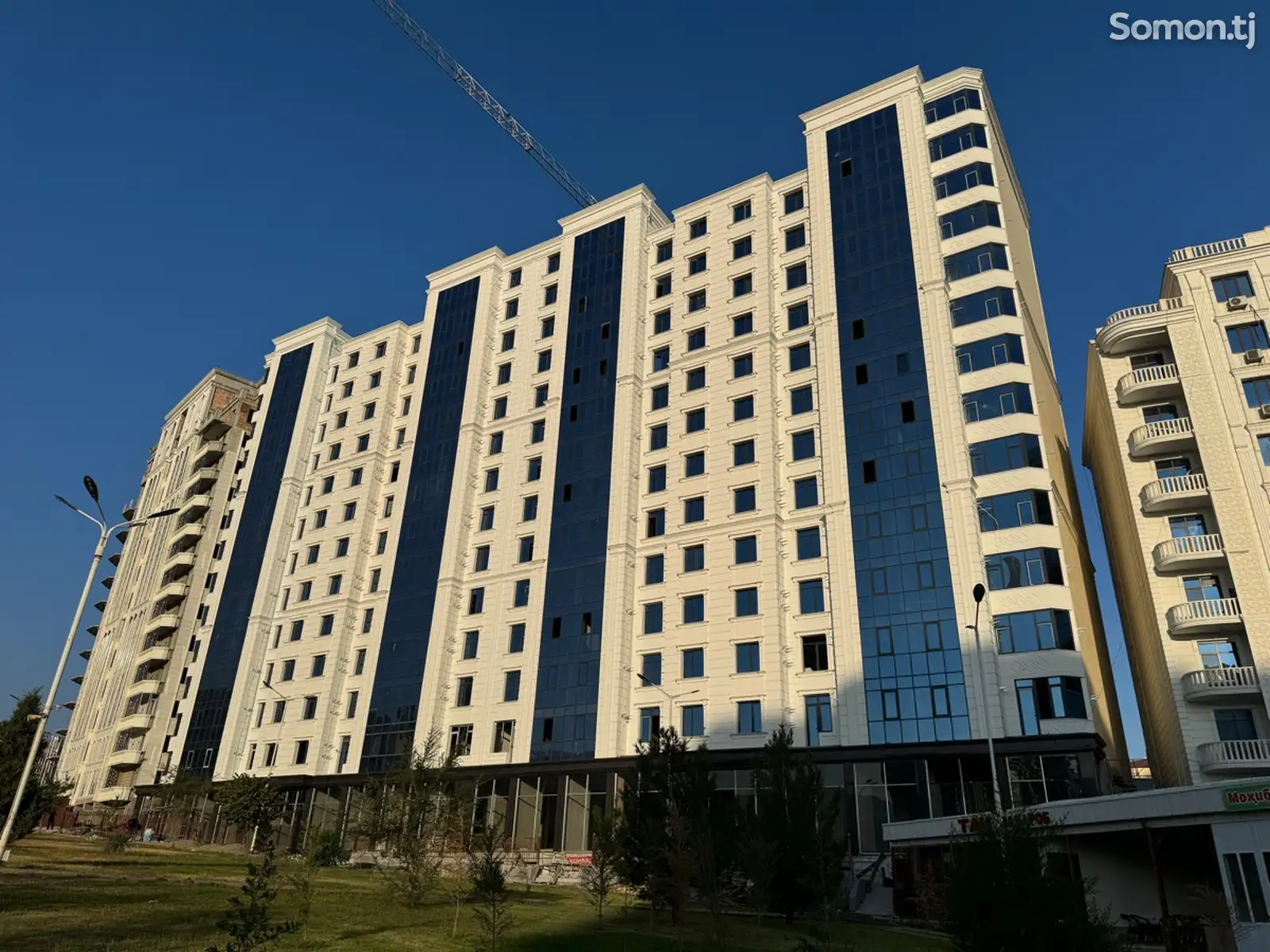 2-комн. квартира, 13 этаж, 93 м², 20 мкр (Кохи Матбуот)-1