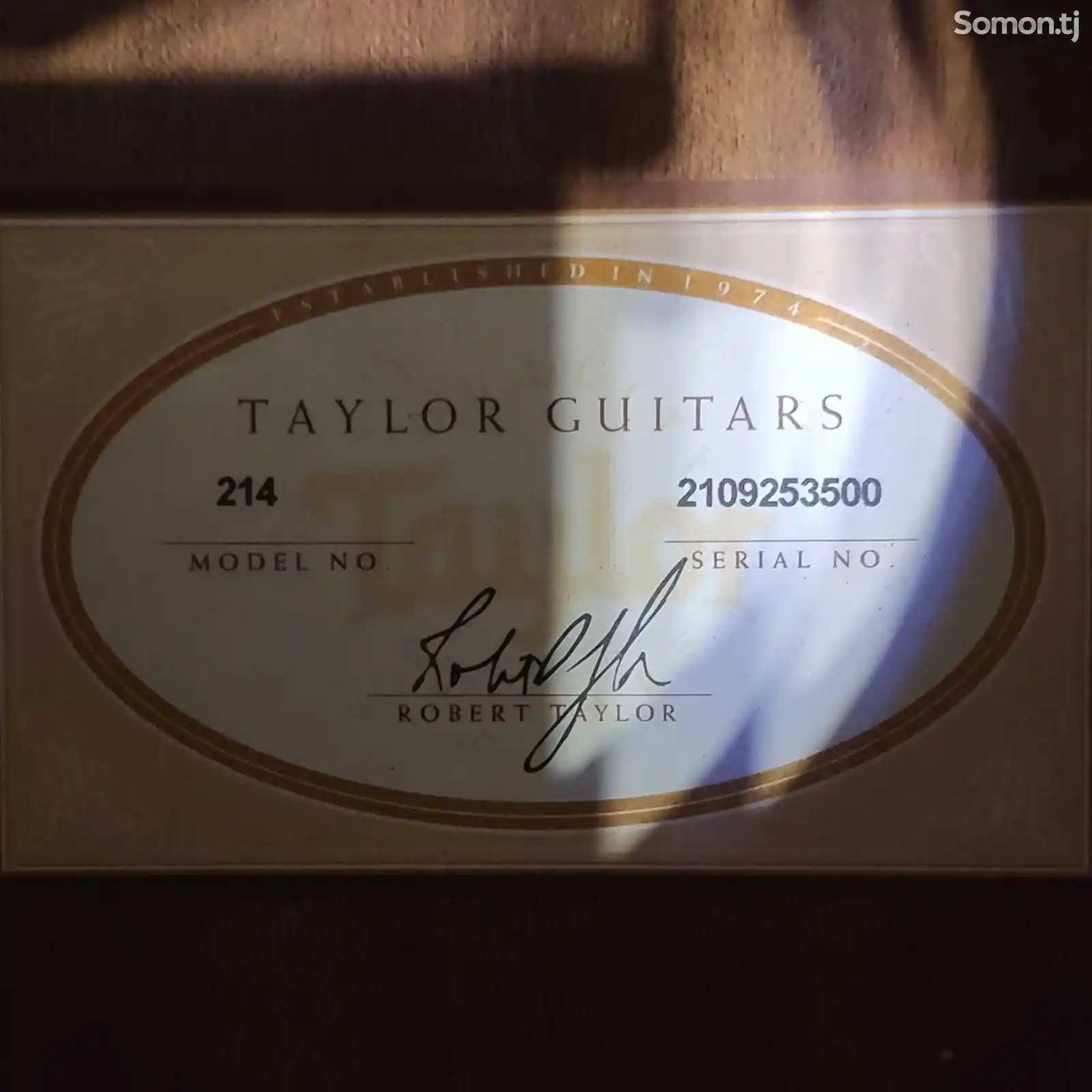 Акустическая гитара Taylor 214-6