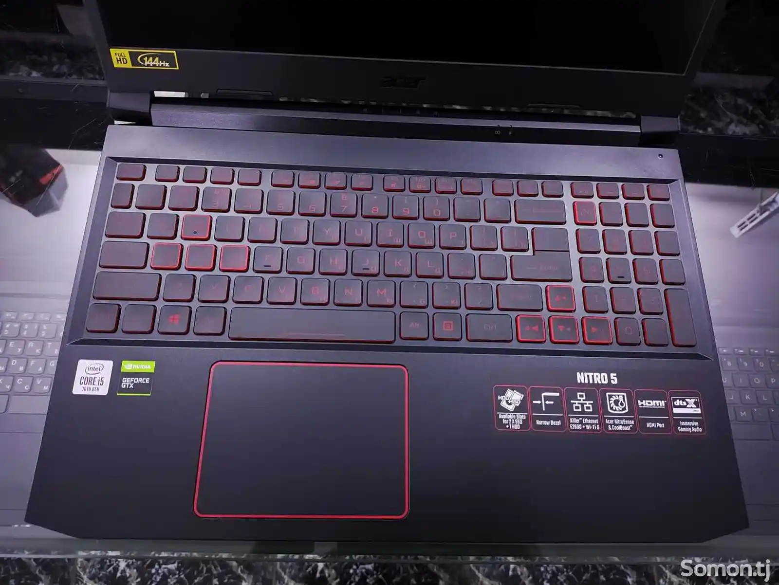 Игровой Ноутбук Acer Nitro 5 Core i5-10300H GTX 1650Ti 4GB /144GHz LCD/ 10TH GEN-4