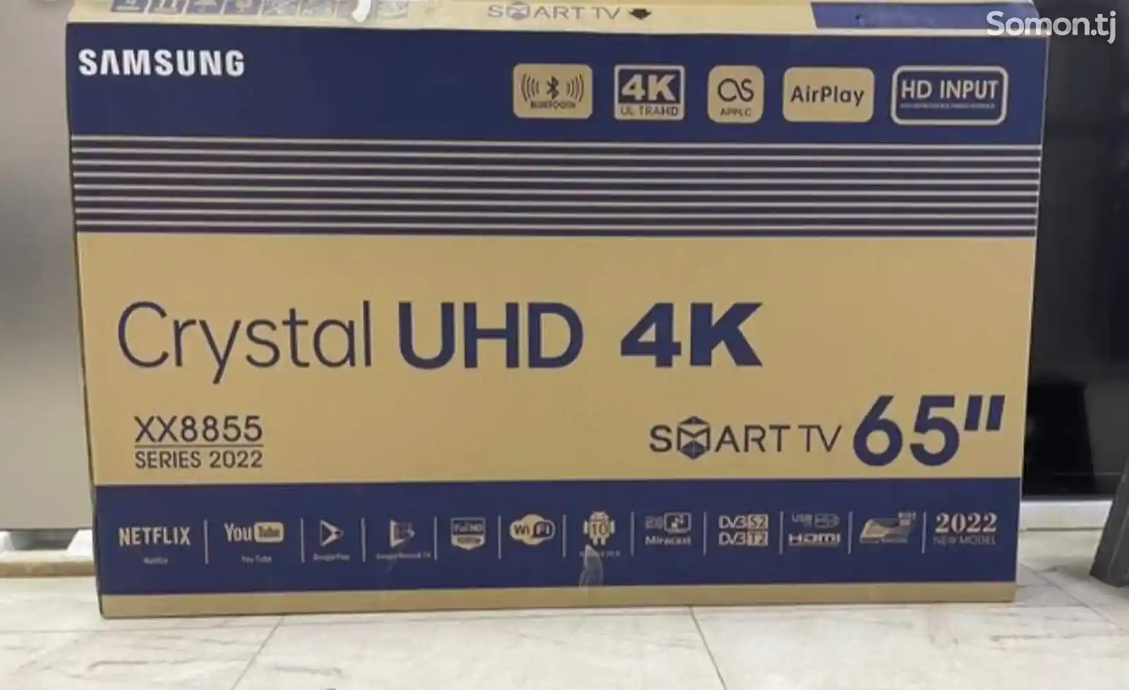 Телевизор Samsung 65 Cristal UHD 4k