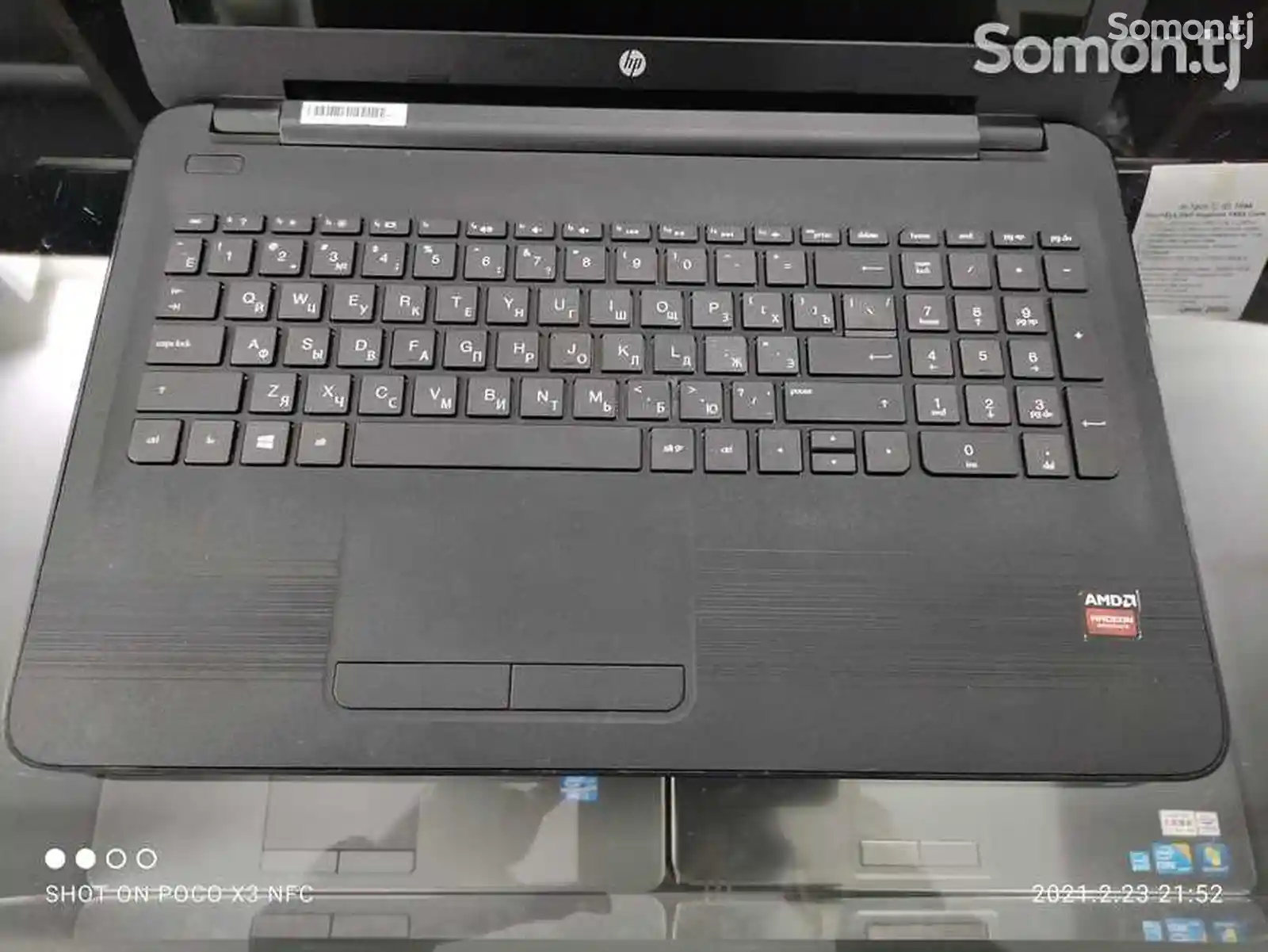 Ноутбук HP 15 Intel N3700-6Th Gen AMD-M430 2Gb-3