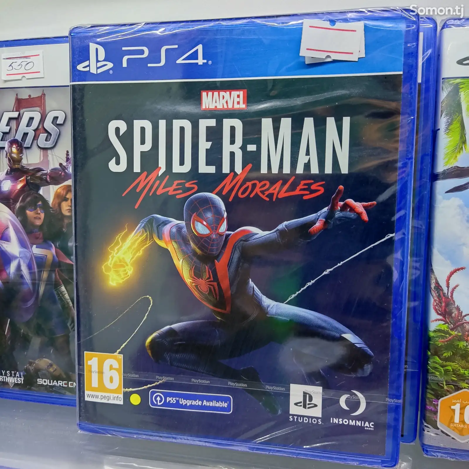 Игра Spider Man Miles Morales русская версия PlayStation 4 PlayStation 5-1