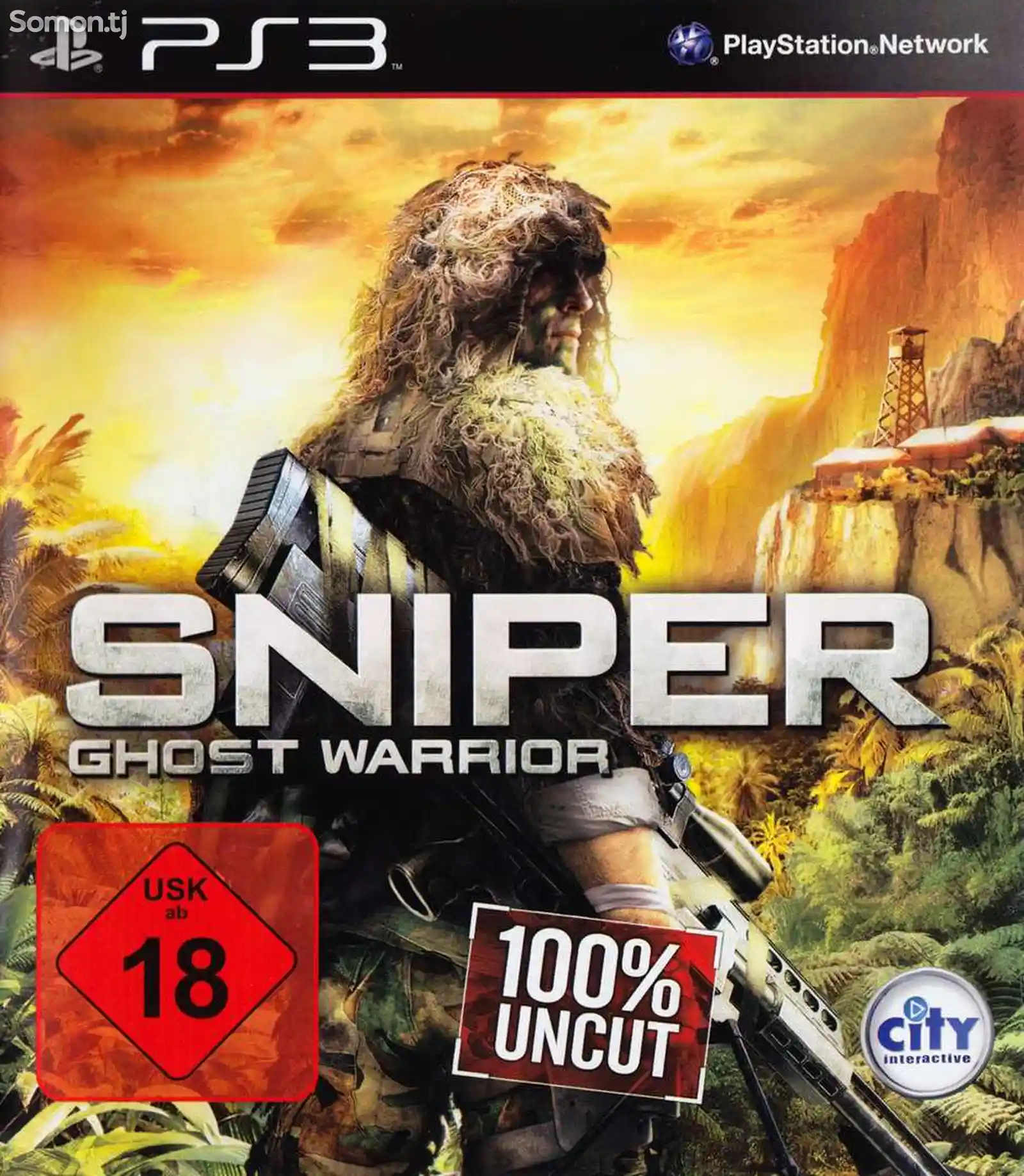 Игра Sniper ghost warrior для Sony PlayStation 3