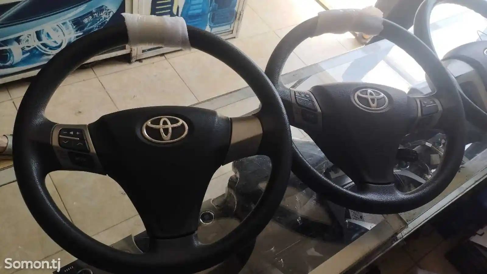 Руль на Toyota Camry 2-6