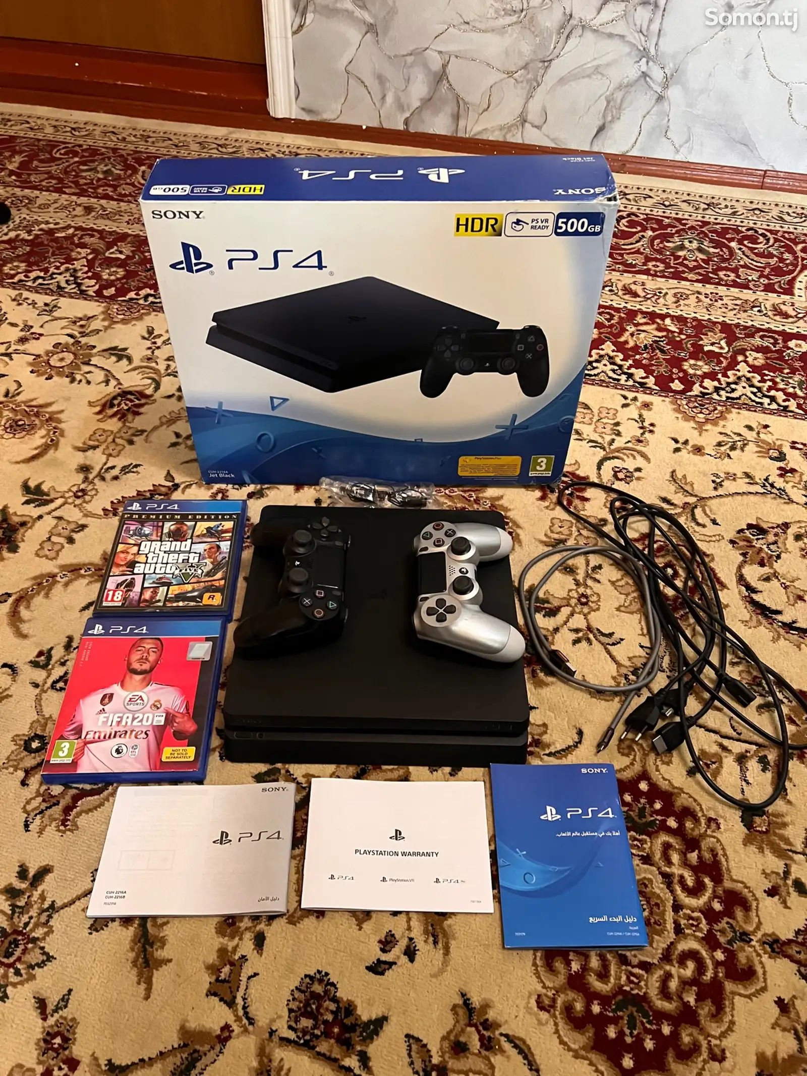 Игровая приставка Sony PlayStation 4 slim 500gb-1