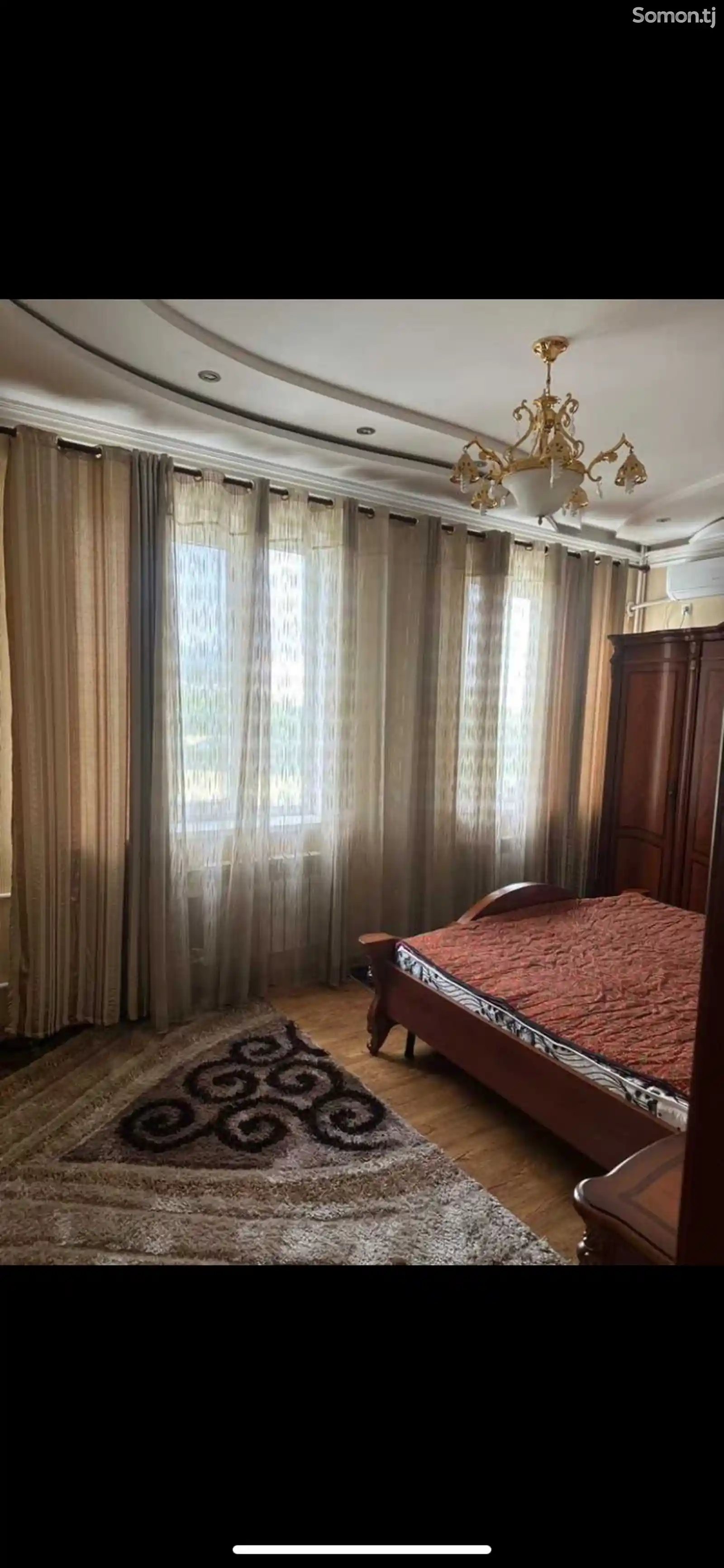 3-комн. квартира, 6 этаж, 132м², Сомони, рядом Рудаки плаза-3