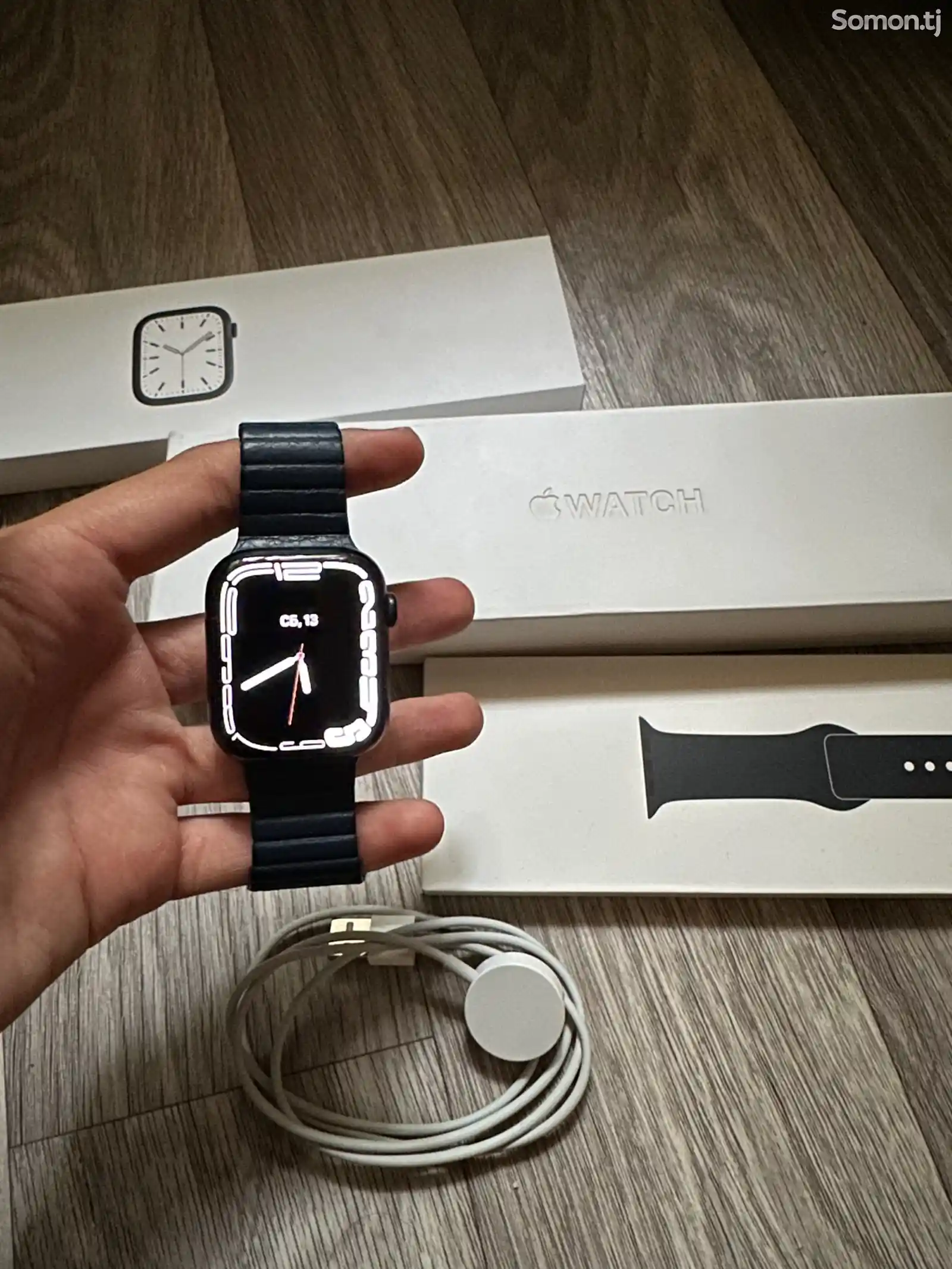 Смарт часы Apple Watch Series 7 GPS Midnight Aluminium 45MM-3