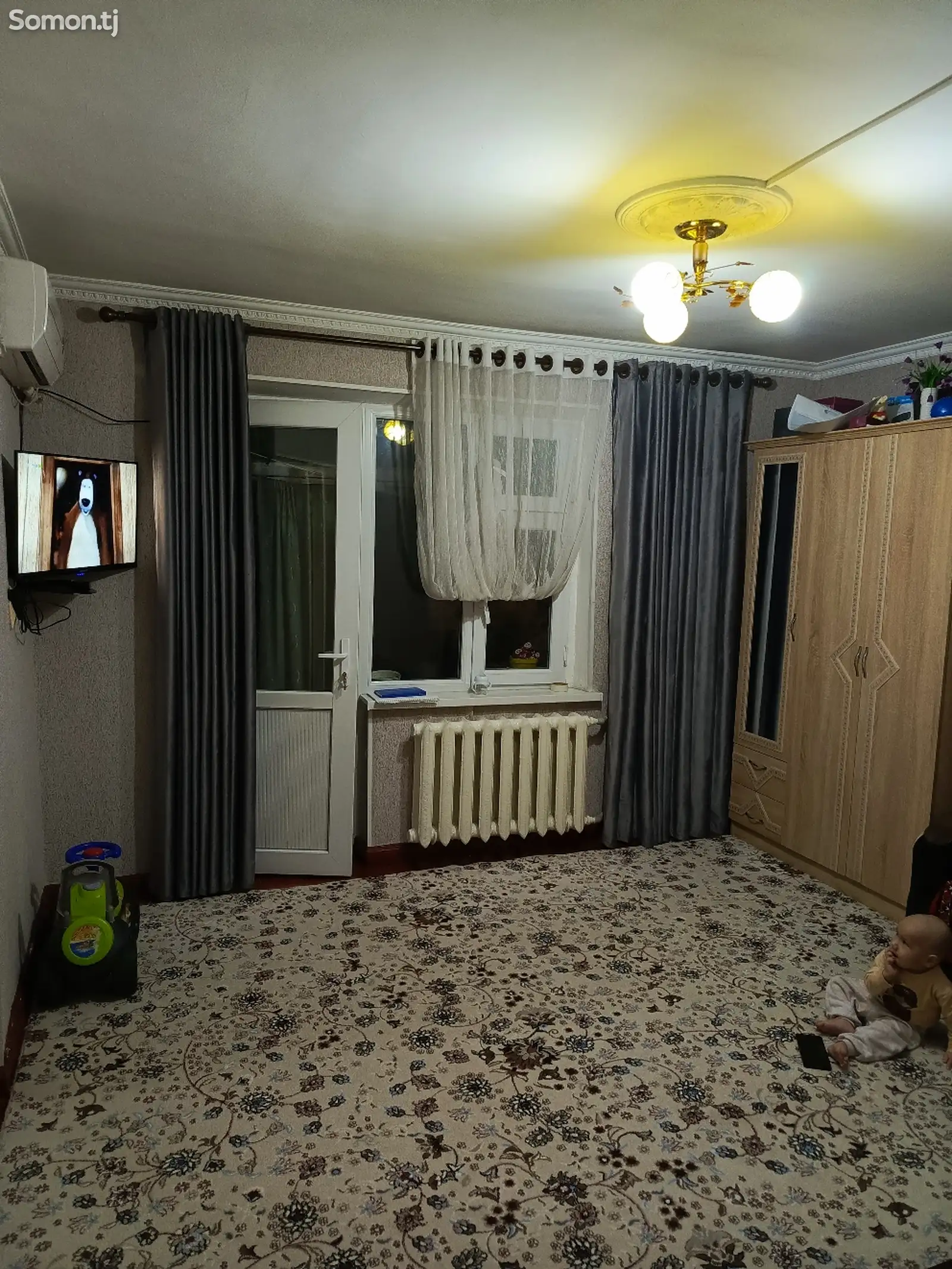 1-комн. квартира, 4 этаж, 38 м²,Фирдавси-1