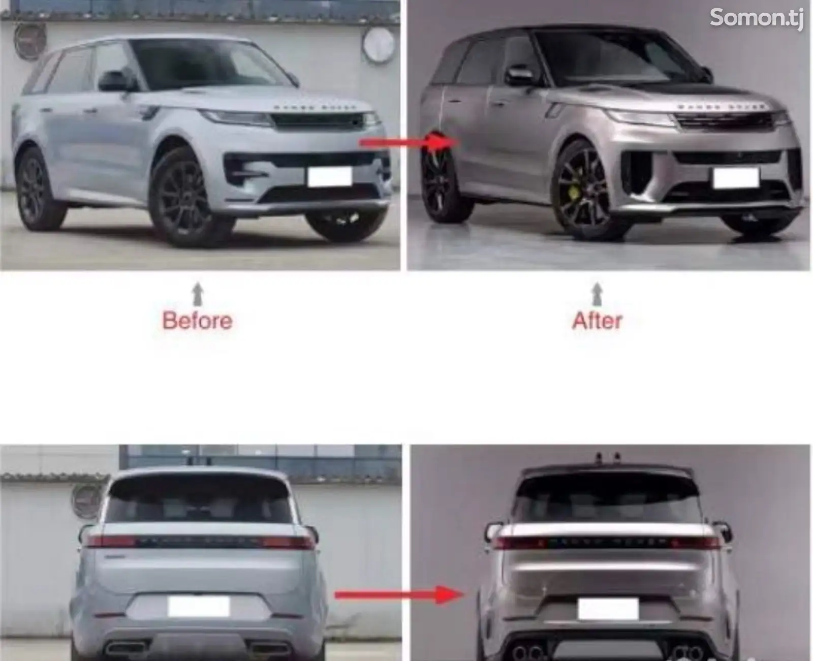 Обвес Range Rover sport 2023-2024 SVR-1