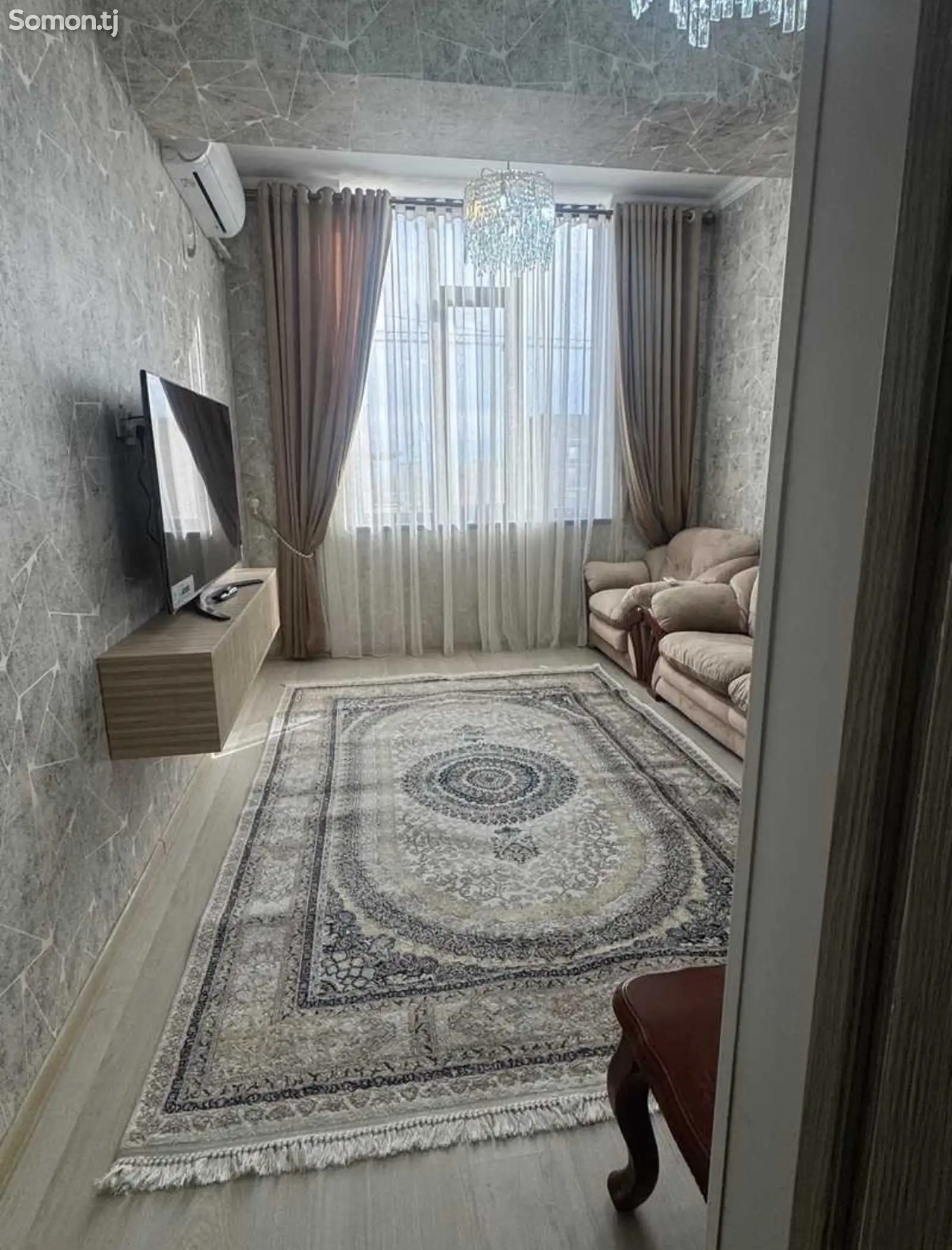 3-комн. квартира, 6 этаж, 65м², Шохмансур-1