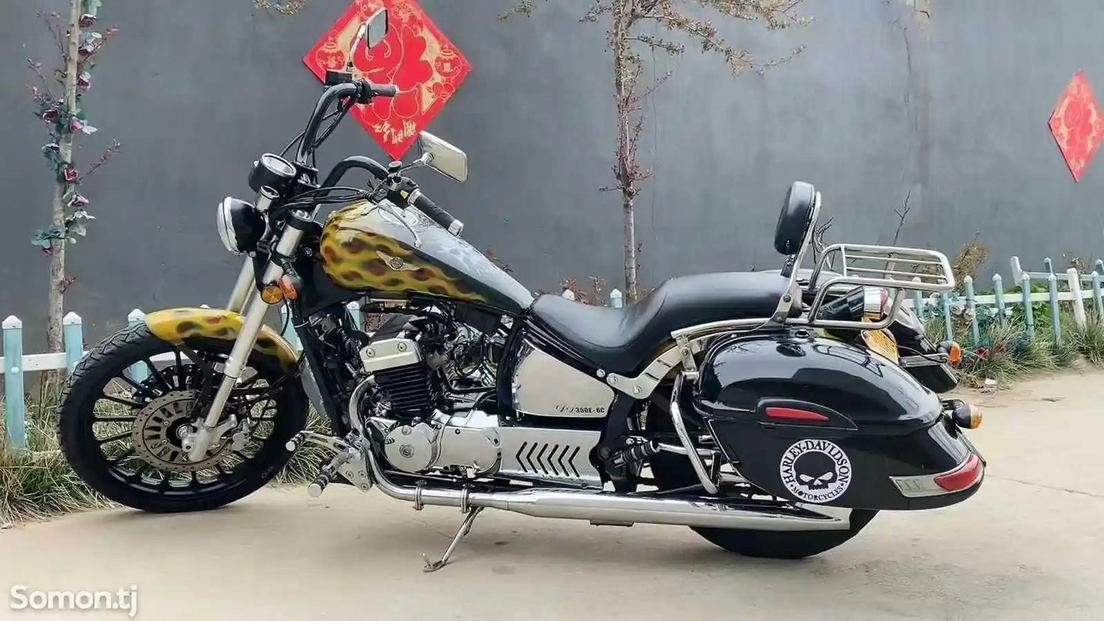 Мотоцикл Harley dog style 350сс на заказ-3