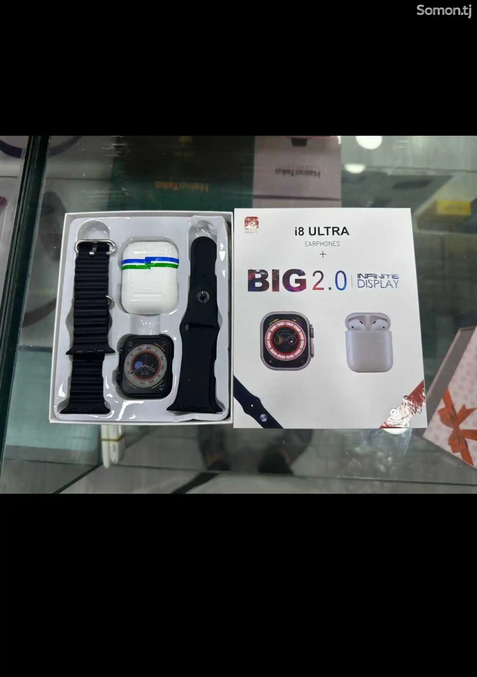 Смарт часы Smart watch i8 Ultra BIG и Наушник-1