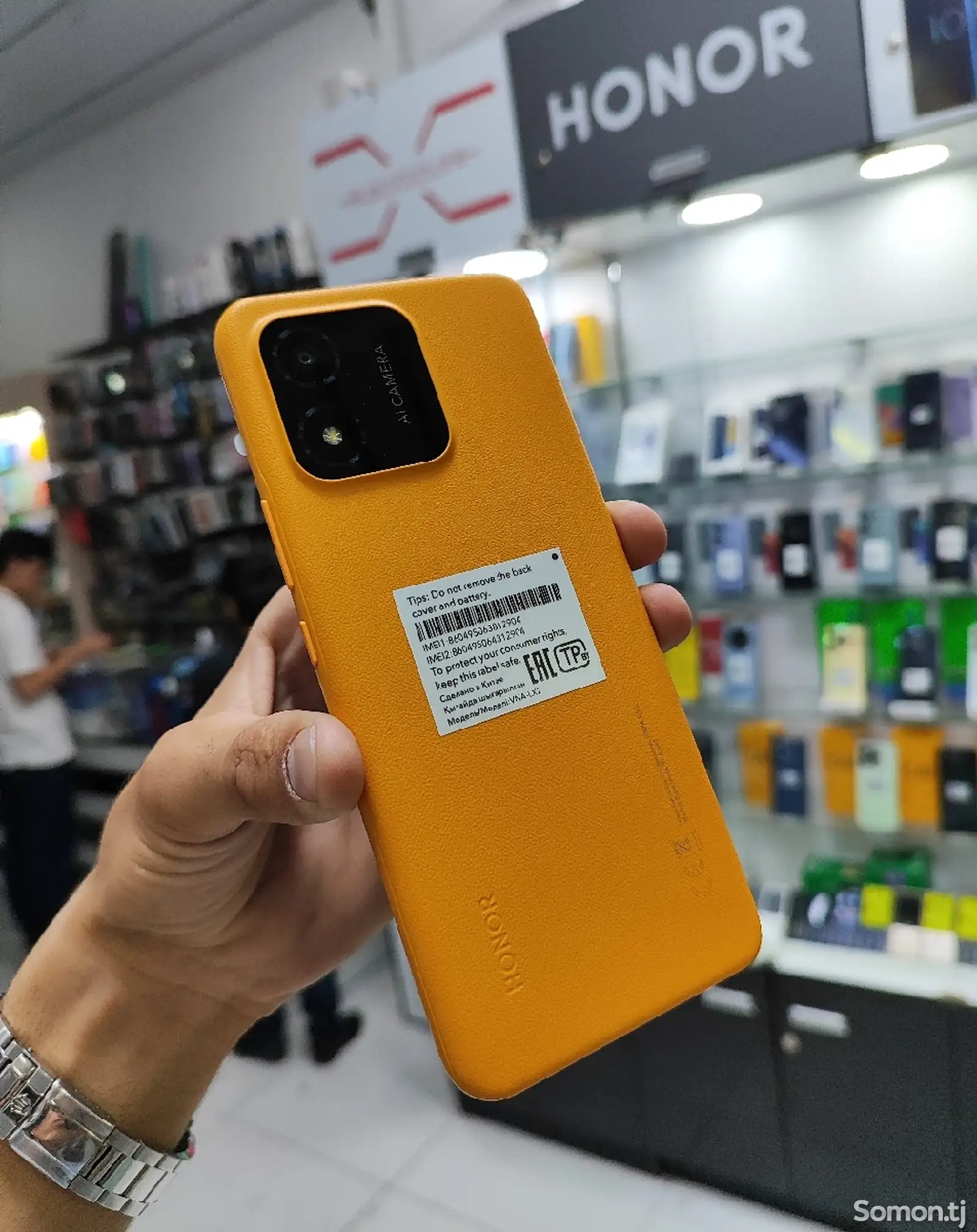 Honor X5 64Gb yellow-1