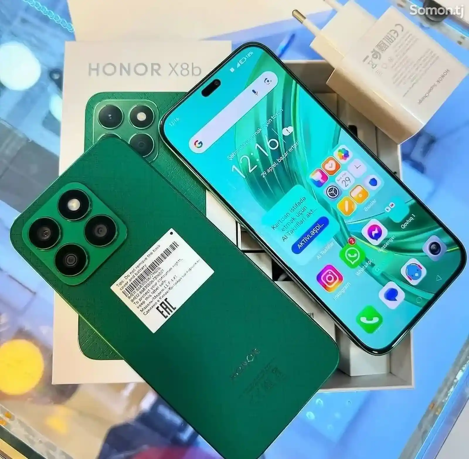 Honor X8b 8/256Gb Green-4