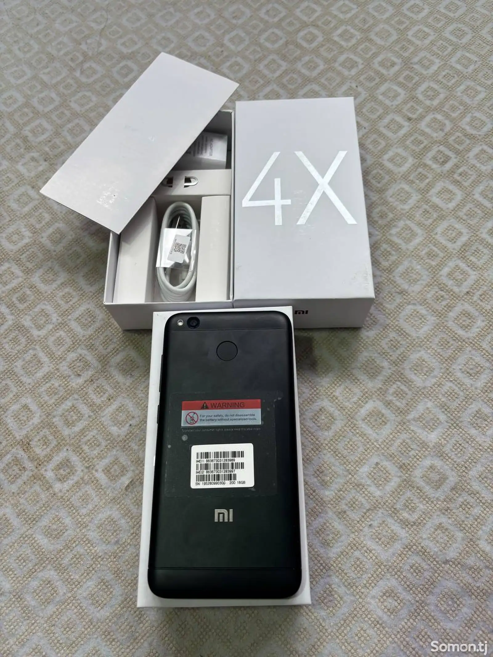 Xiaomi Redmi 4X 16gb Black-1