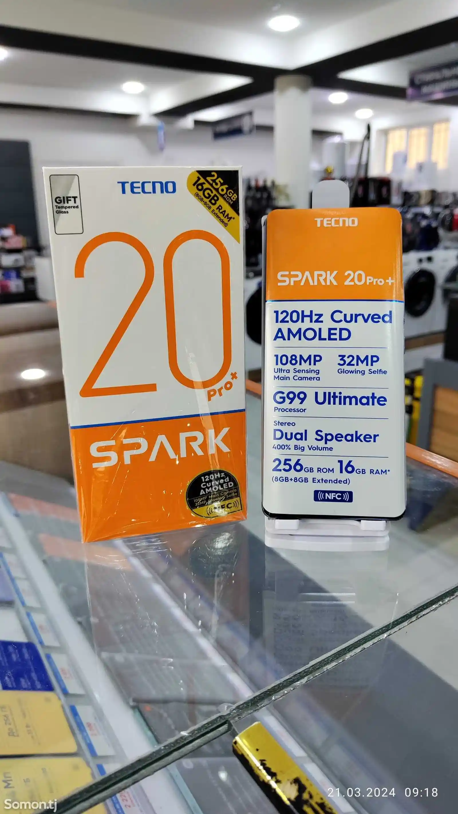 Tecno Spark 20 pro plus 8/256gb