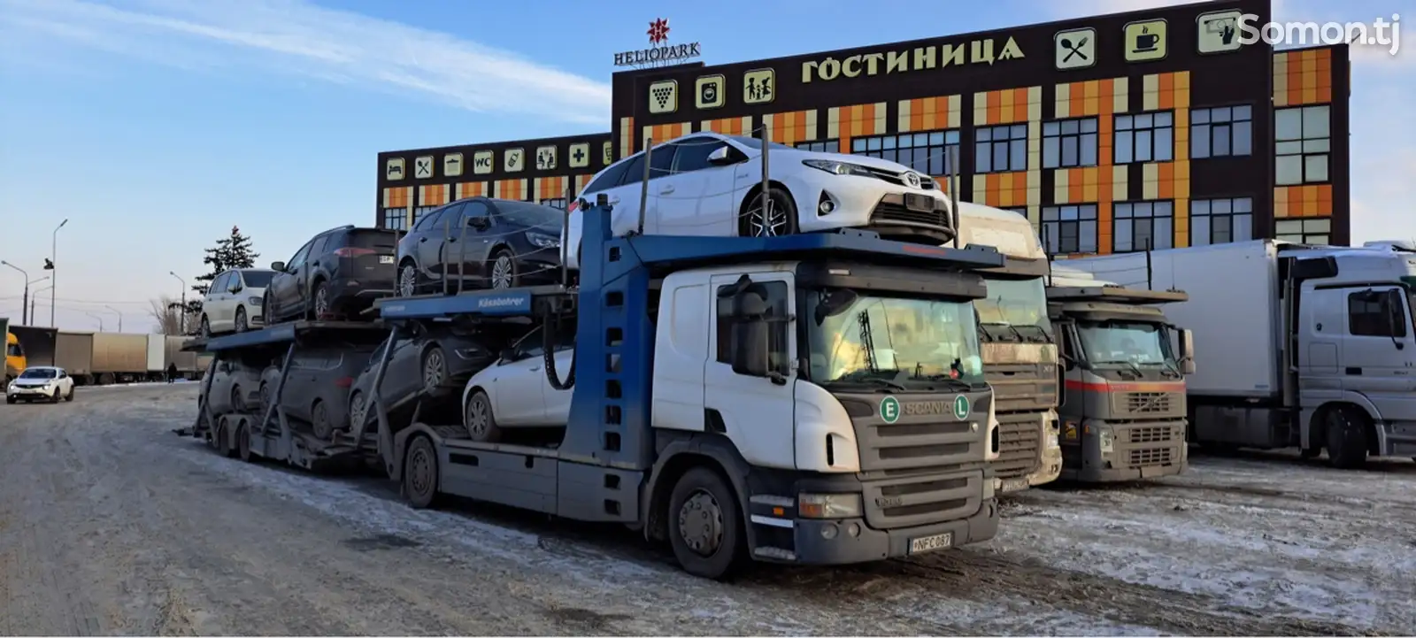 Автовоз Scania P380, 2008-1