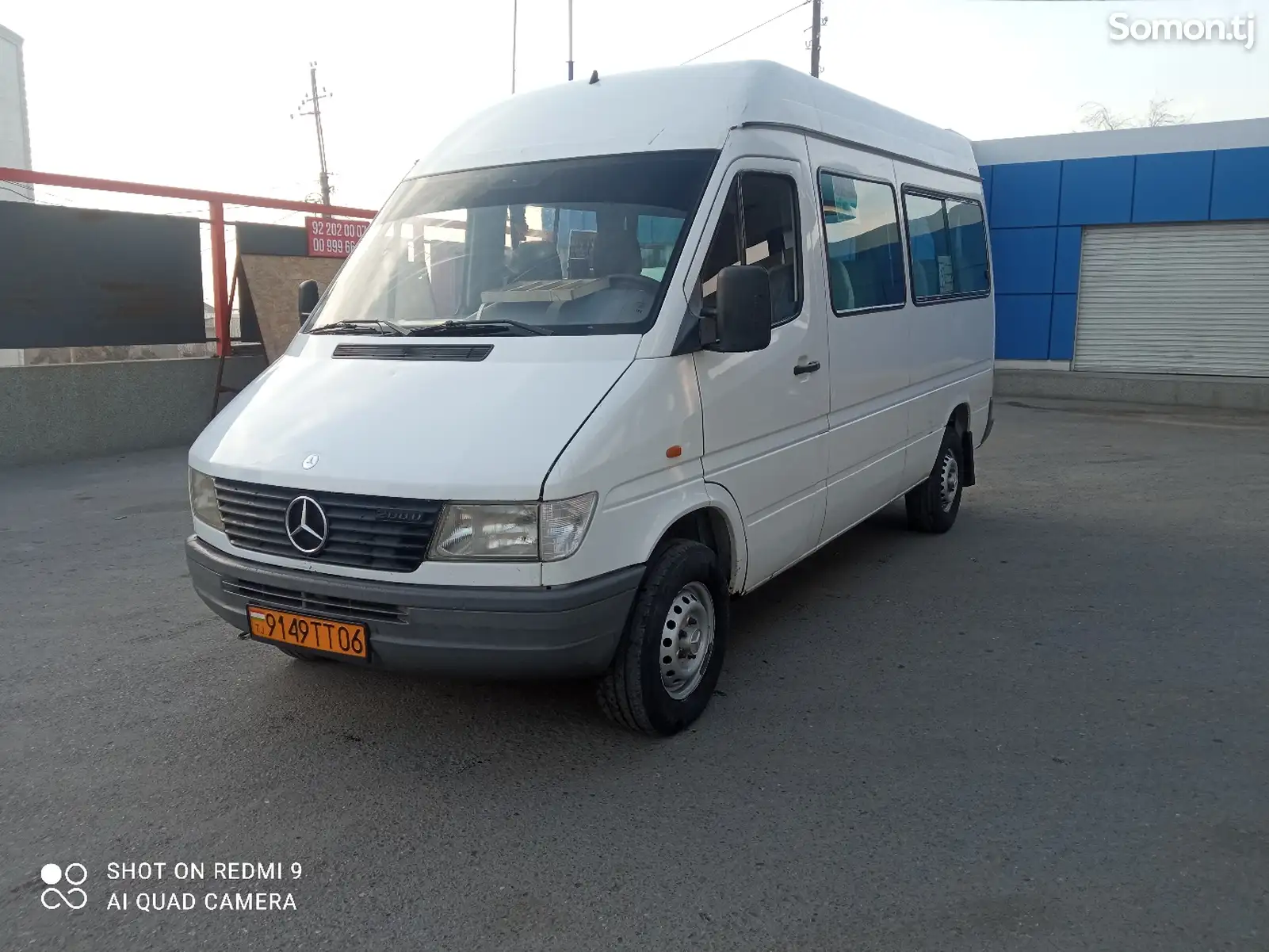 Микроавтобус Mercedes-Benz Sprinter, 1997-1