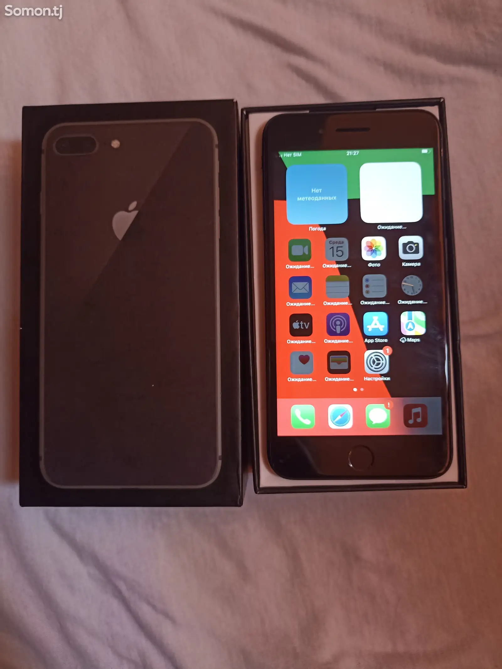 Apple iPhone 8 plus, 256 gb, Space Grey-1