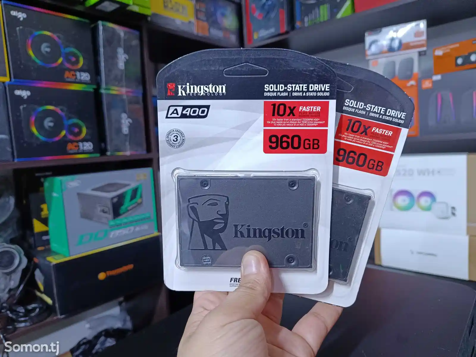 SSD накопитель Kingston A400 / 960GB 500Mb/S