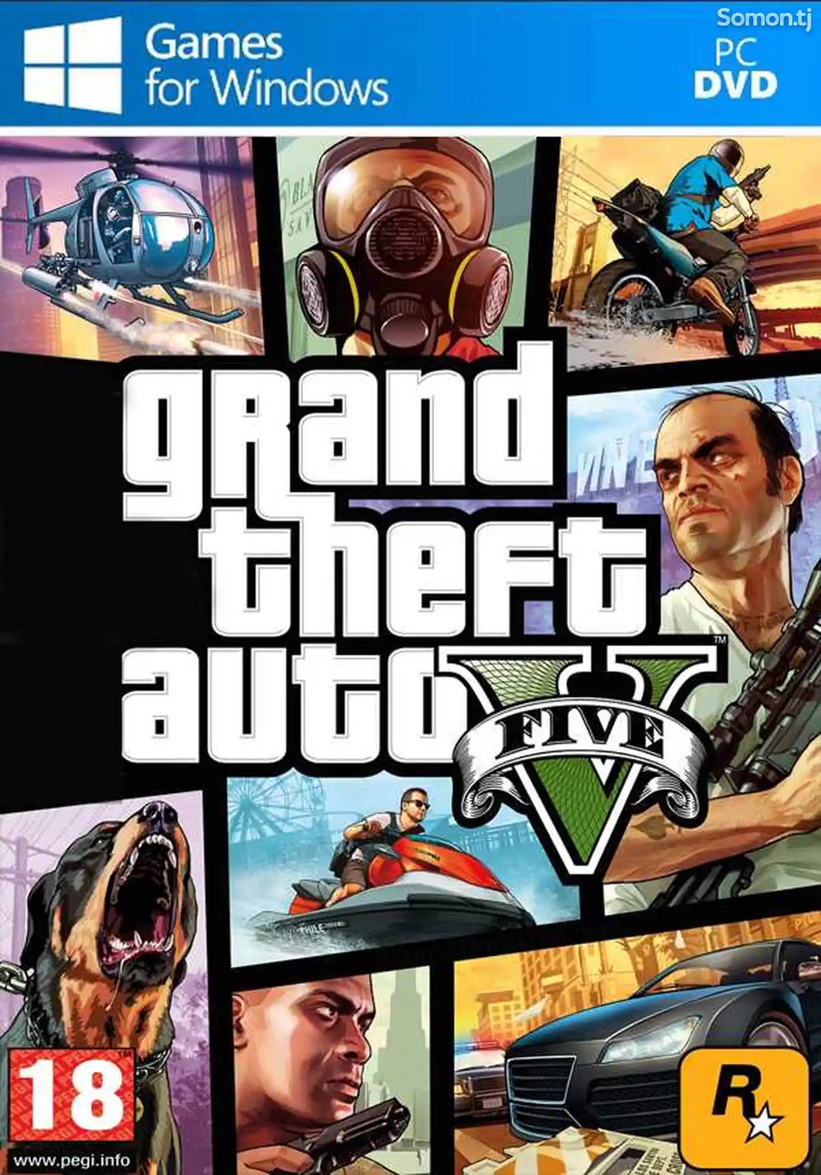 Игра Grand Theft Auto V для компьютера-пк-pc-1
