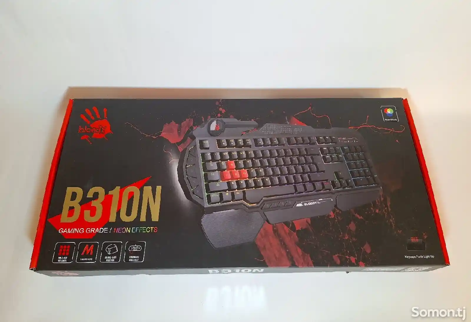 Игровая клавиатура с подсветкой NEON Bloody B310N-1