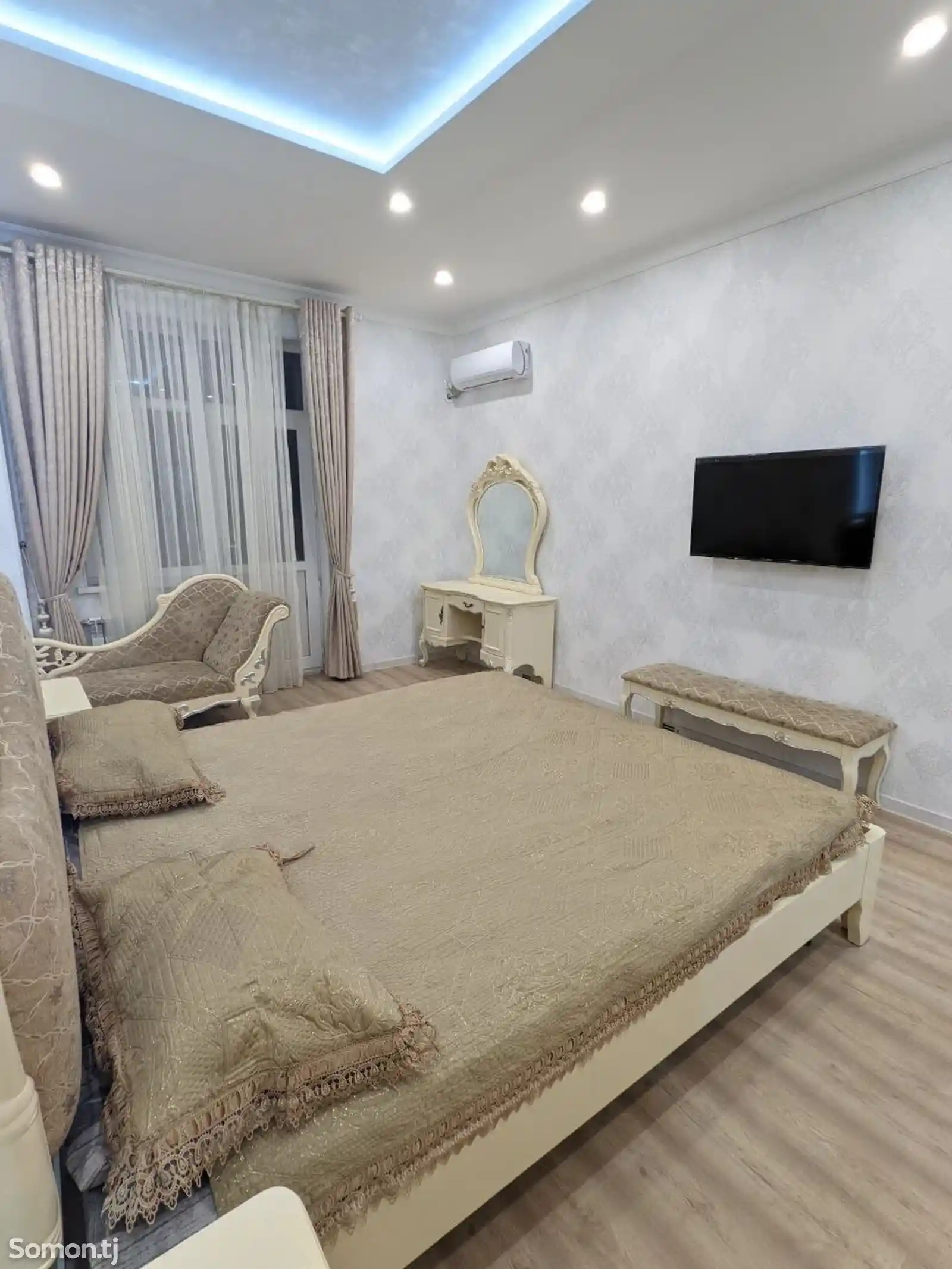 2-комн. квартира, 4 этаж, 90м², Исмоили Сомони-4