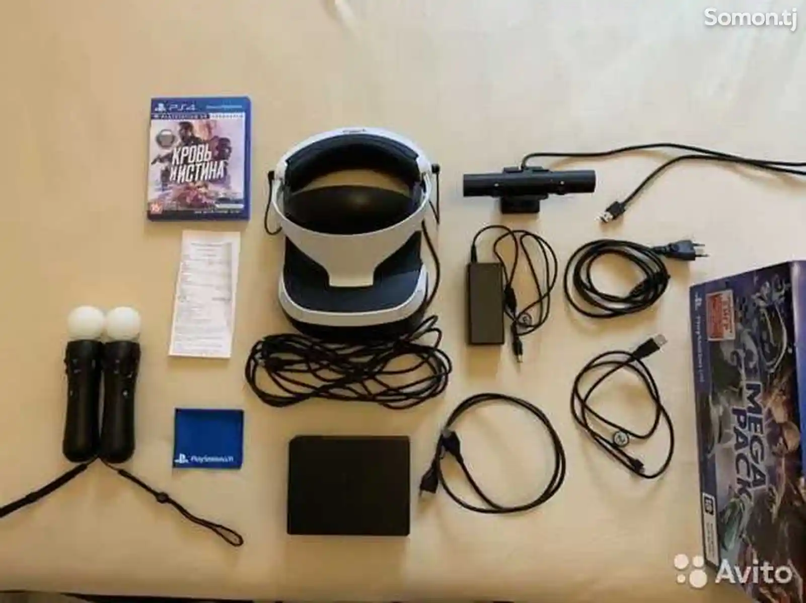 Очки виртуальной реальности PlayStation VR PS4/PS5 + 1шт Move-2