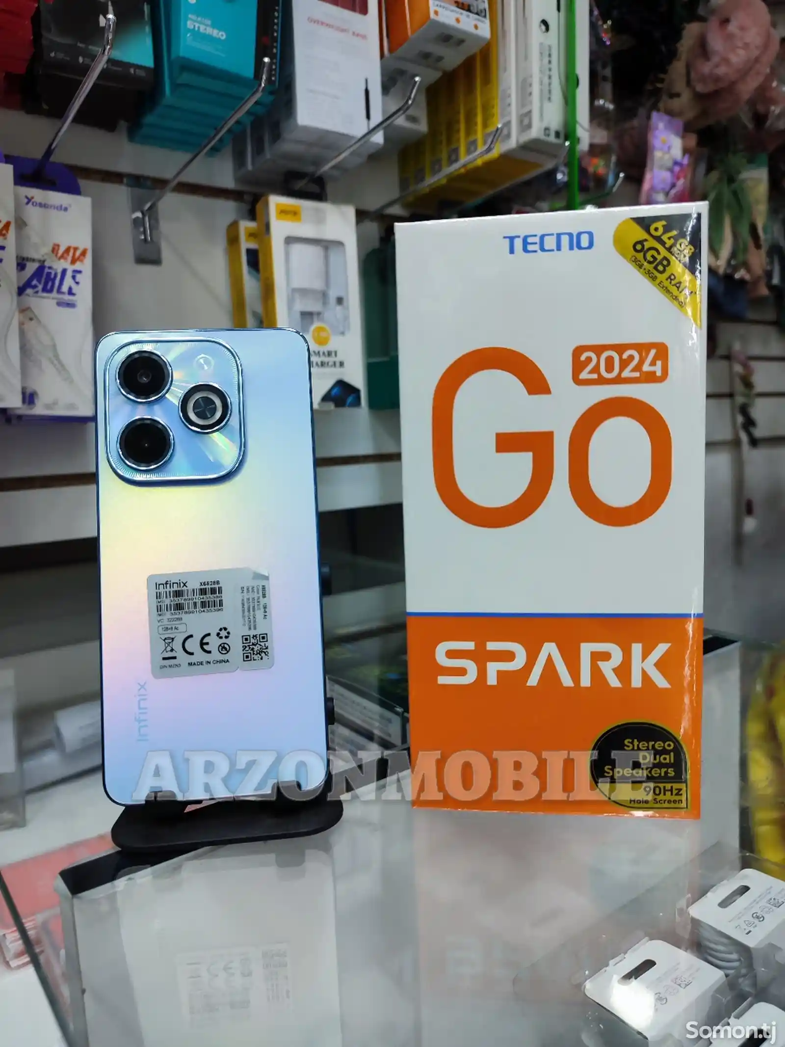 Tecno Spark Go 2024 6/64Gb White-1