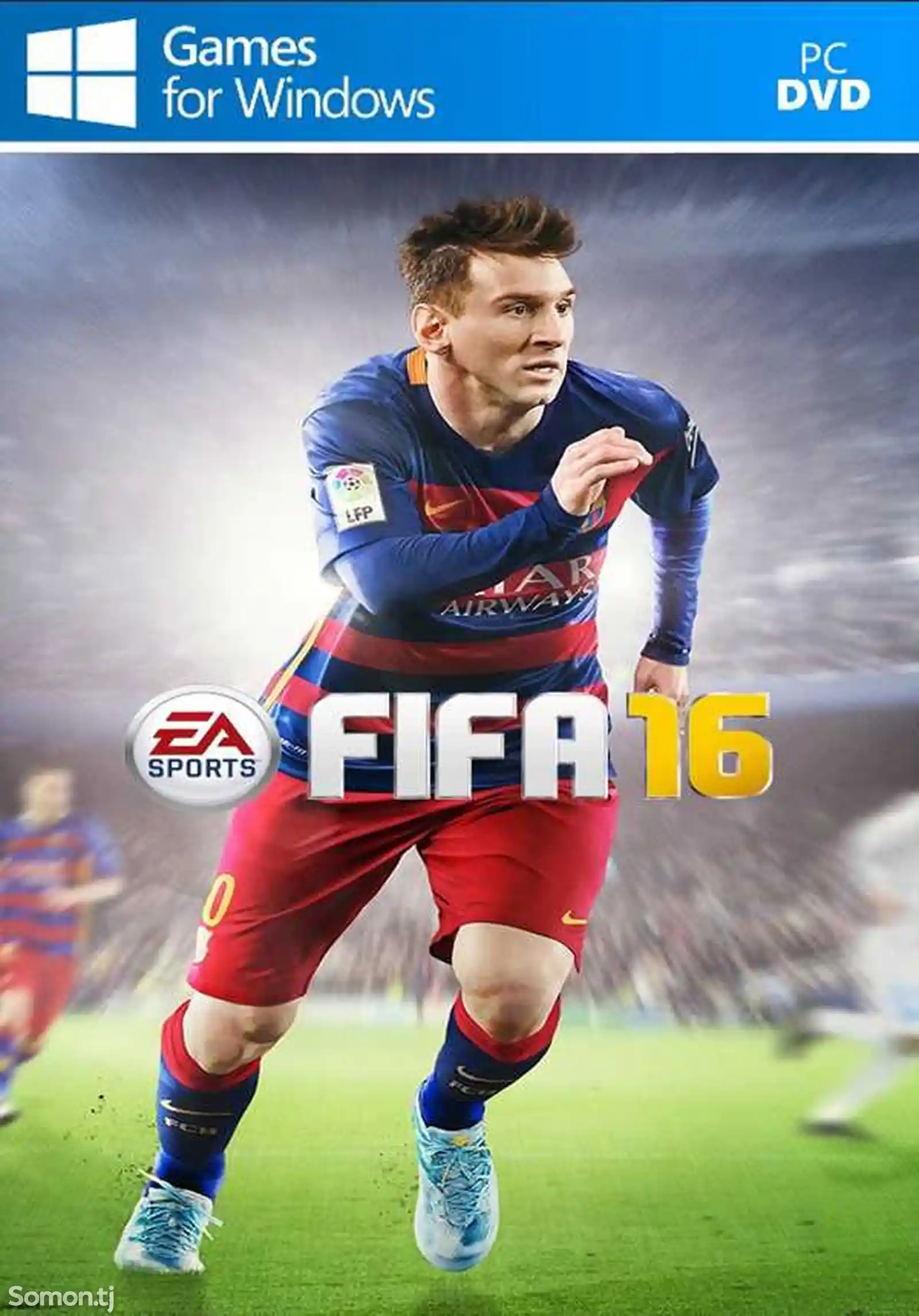 Игра FIFA 16 для компьютера-пк-pc 10 c. №11123635 дар ш. Душанбе -  Барномаҳо ва бозиҳо - Somon.tj эълонҳои ройгон