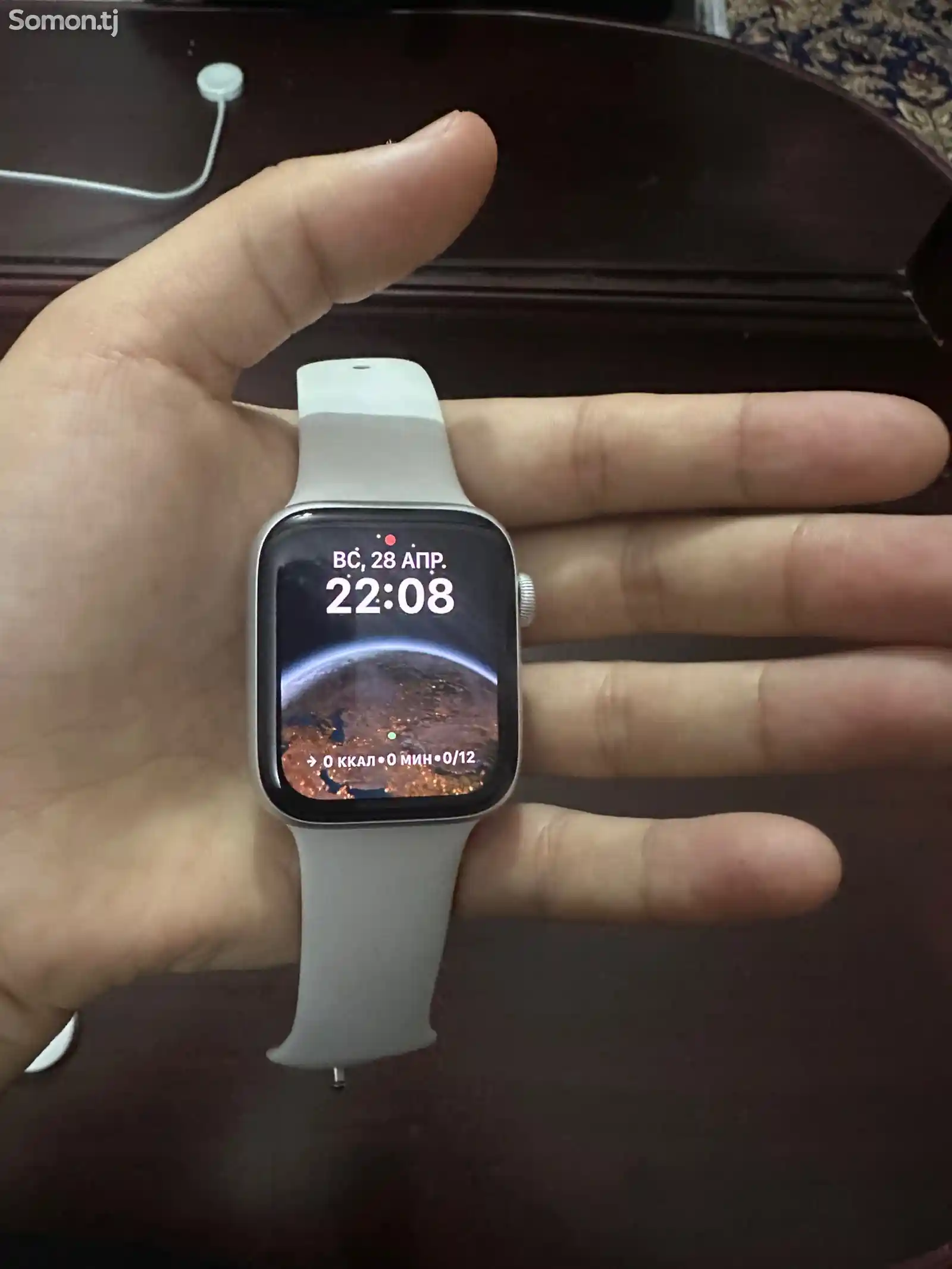 Смарт-часы Apple Watch SE 2 Gen 40мм серебристый- белый-3