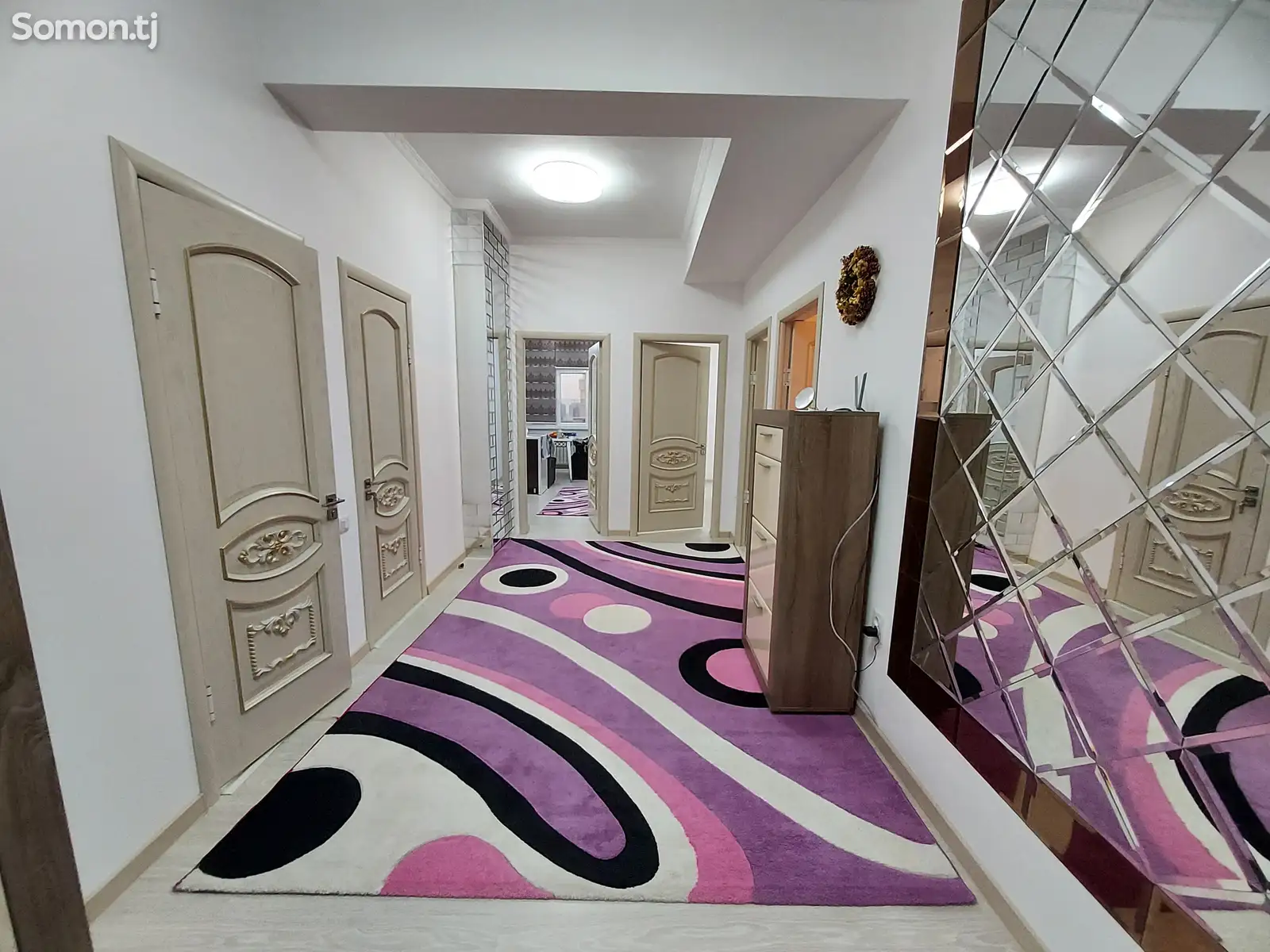 3-комн. квартира, 12 этаж, 110м², Центр, И. Сомони